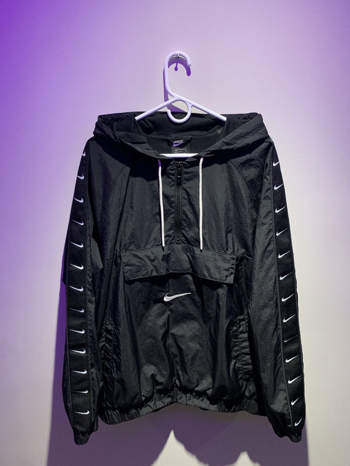 Nike Striped Anorak Jacket