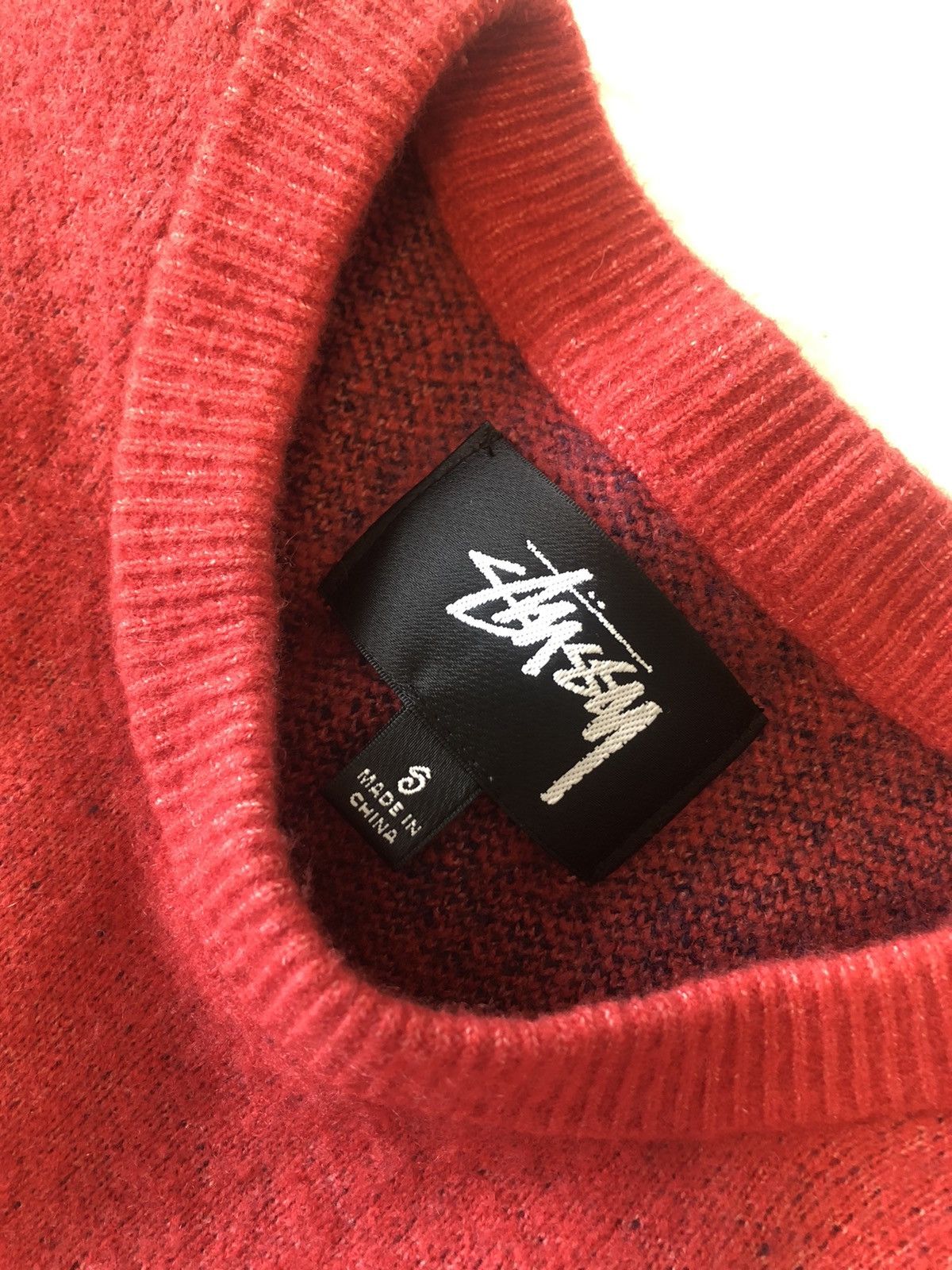 stussy スウェット　red stussy 80s スウェット トレーナー - メルカリ