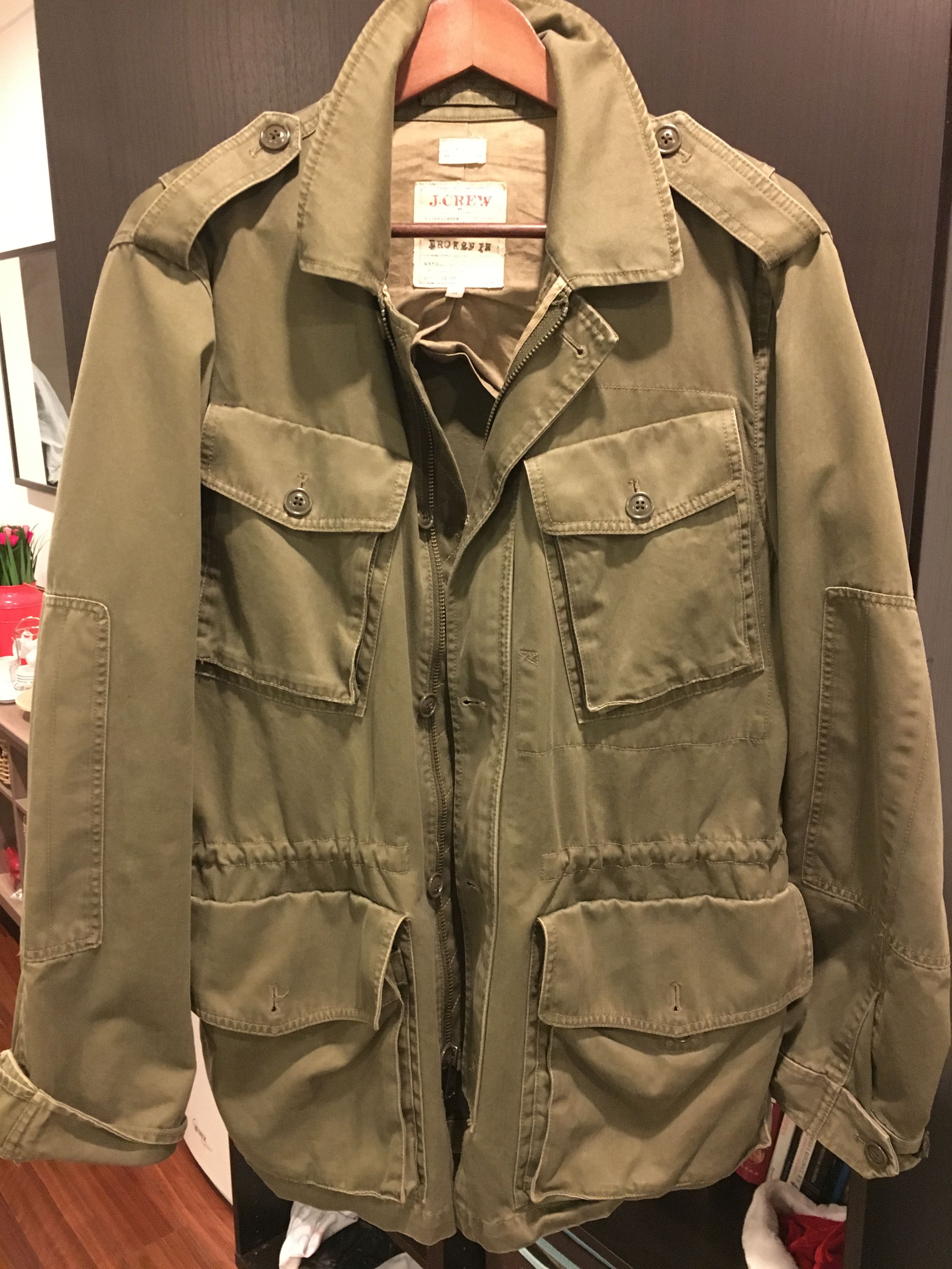 J crew on sale garrison fatigue jacket