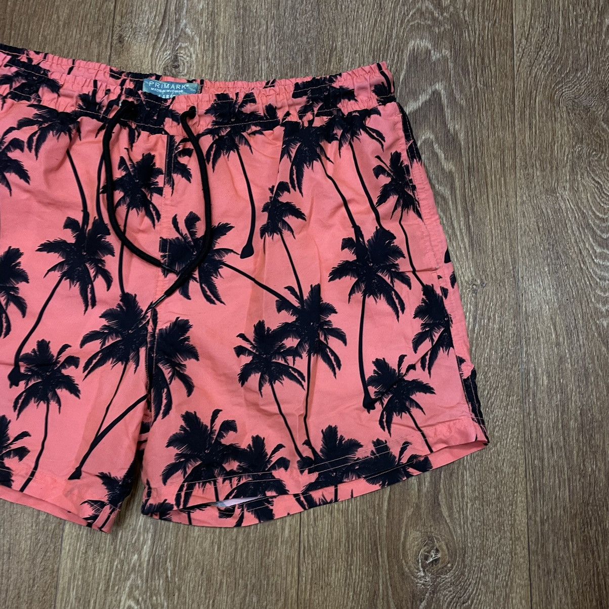 Beauty Beast Vintage 90s Art Hawaii Shorts Swim Wear Y2K Streetwear Size US 34 / EU 50 - 3 Thumbnail