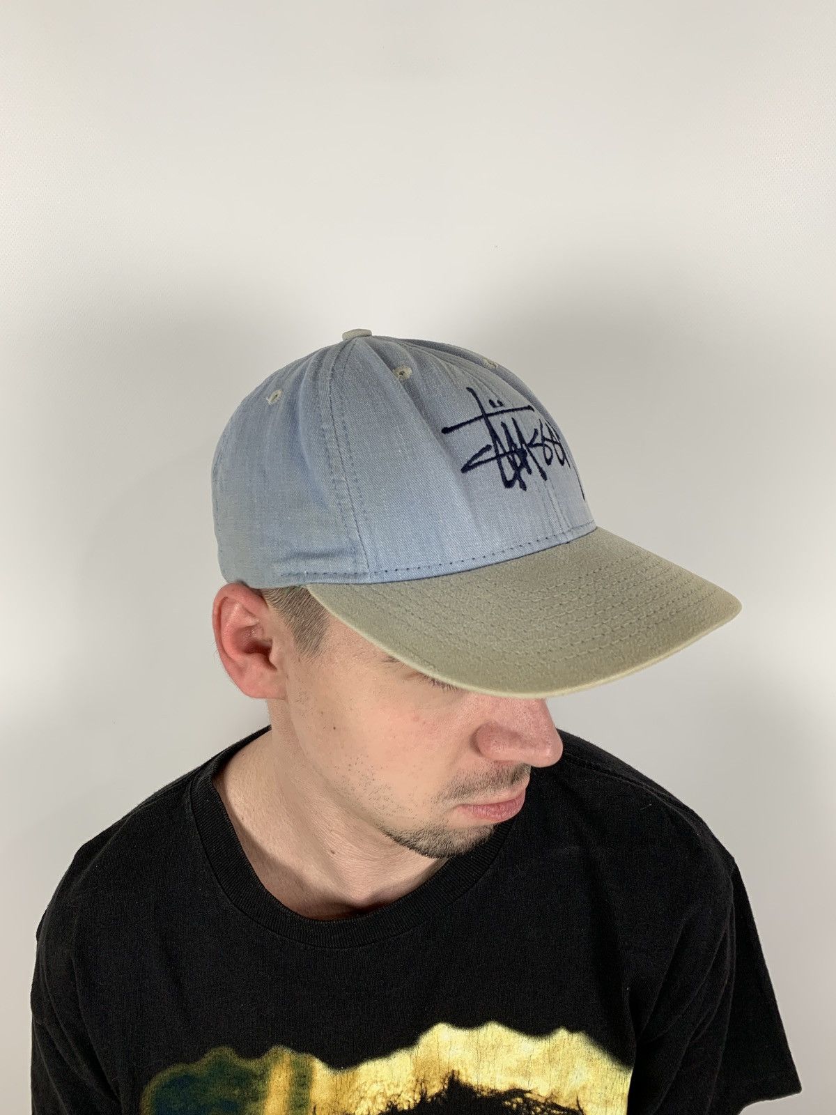 Stussy Vintage Stussy Very Rare Brown Made In USA Cap Hat Size ONE SIZE - 2 Thumbnail