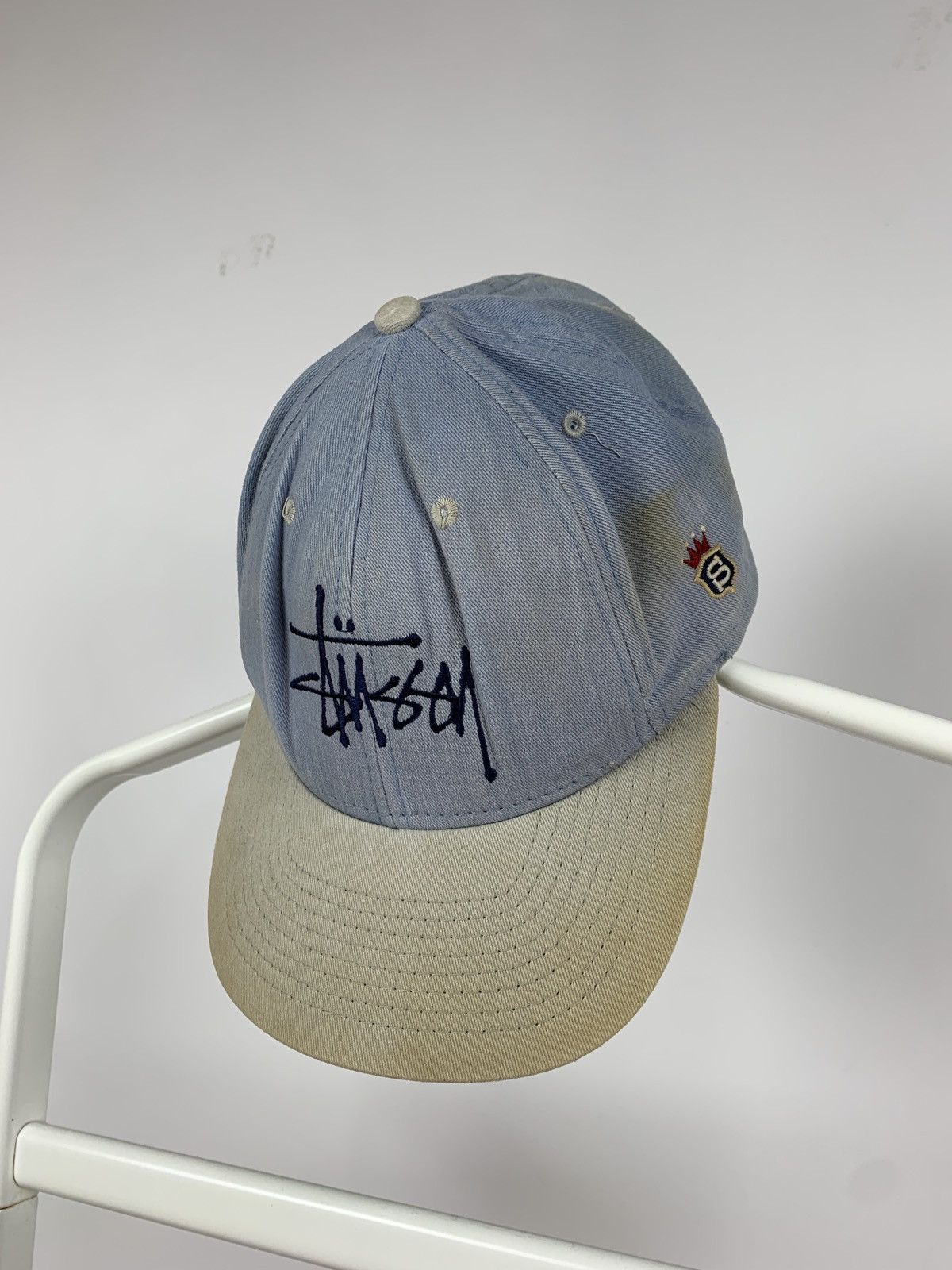 Stussy Vintage Stussy Very Rare Brown Made In USA Cap Hat Size ONE SIZE - 5 Thumbnail