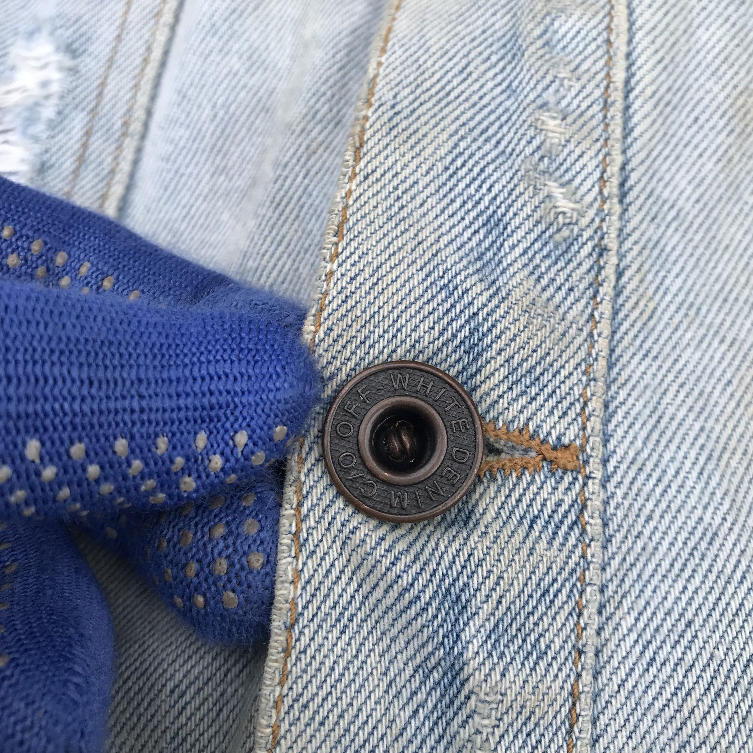 Off-White Trashed Offwhite Virgil Abloh Temperature Grunge distressed Size US S / EU 44-46 / 1 - 12 Thumbnail