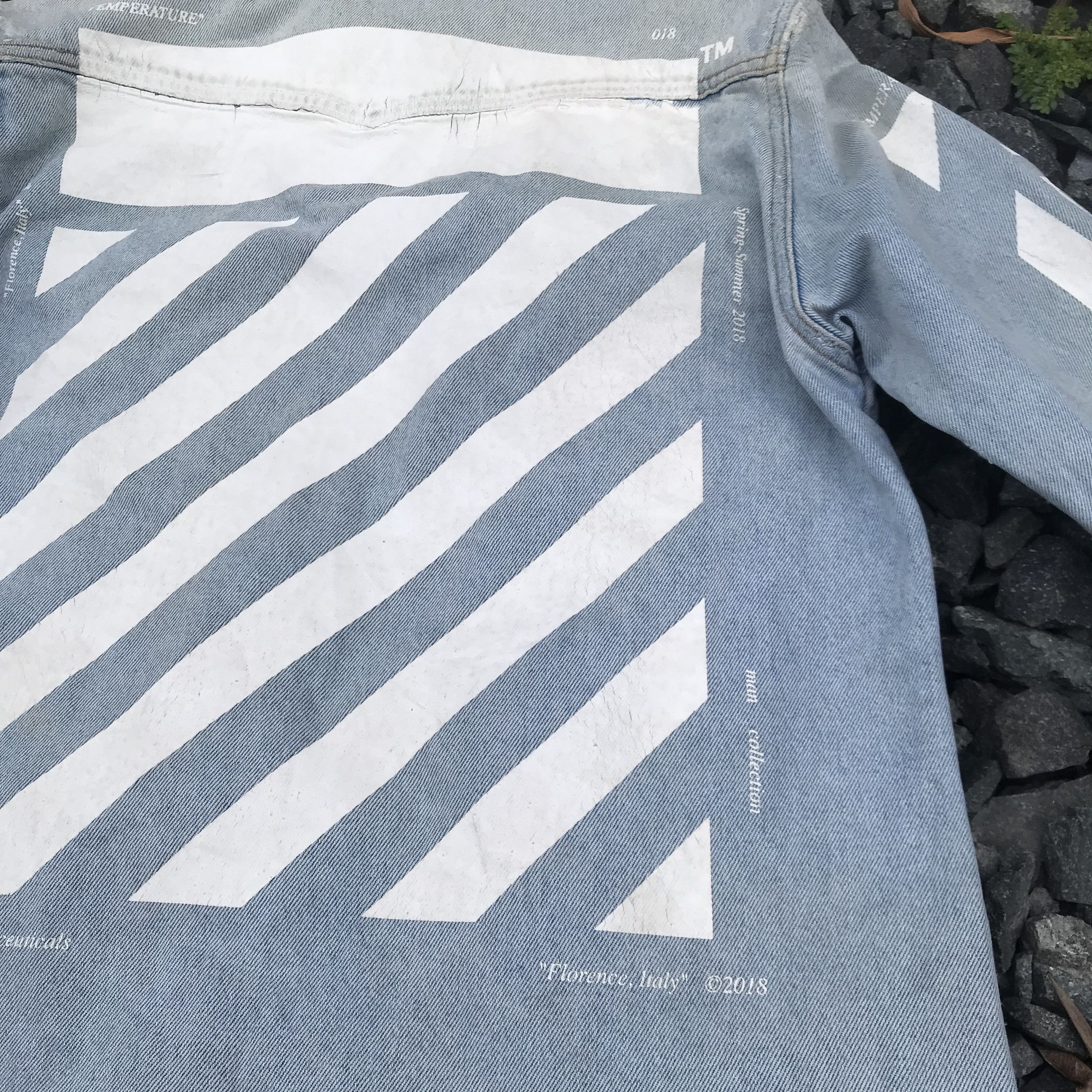 Off-White Trashed Offwhite Virgil Abloh Temperature Grunge distressed Size US S / EU 44-46 / 1 - 18 Thumbnail