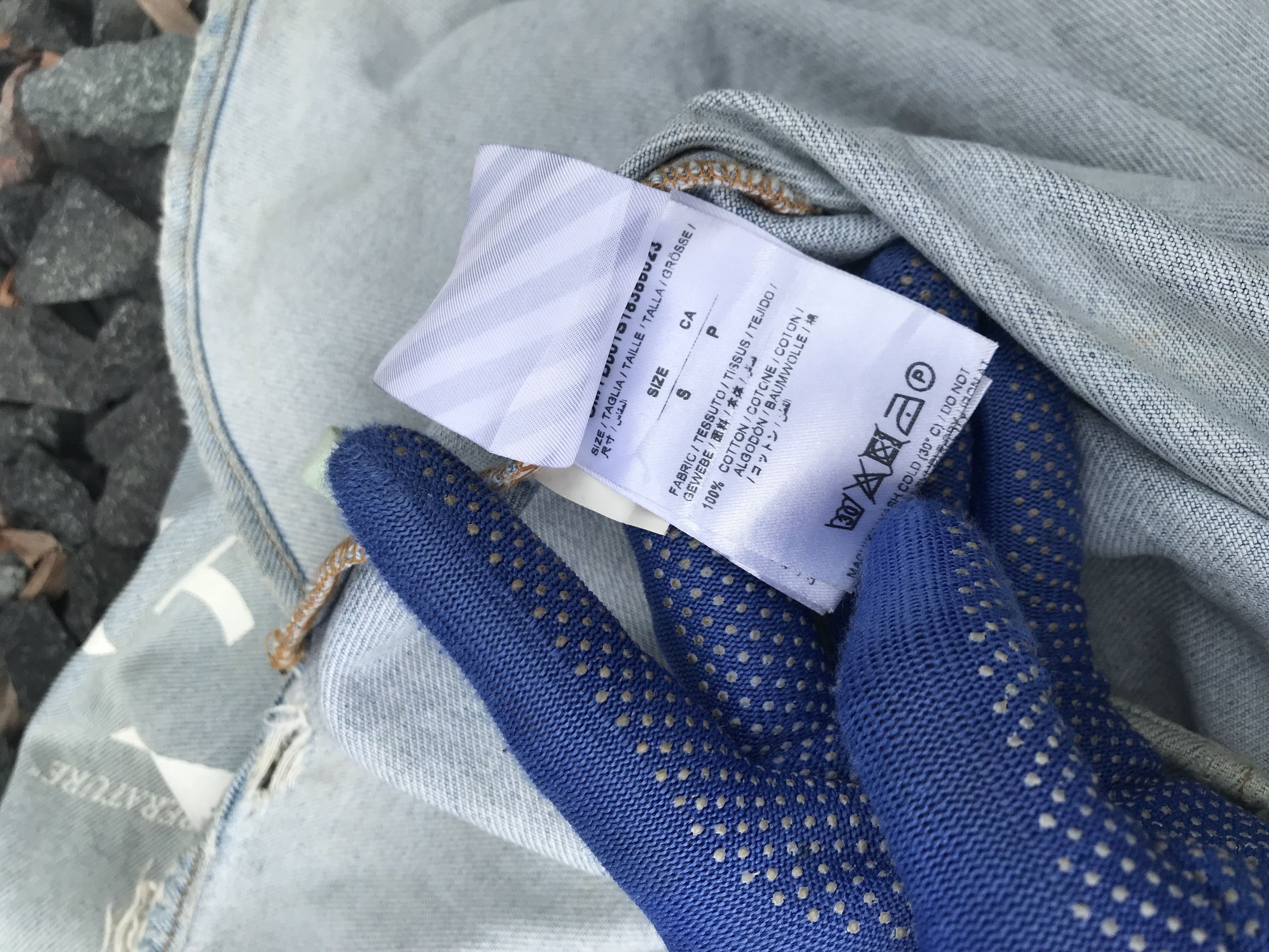 Off-White Trashed Offwhite Virgil Abloh Temperature Grunge distressed Size US S / EU 44-46 / 1 - 22 Thumbnail