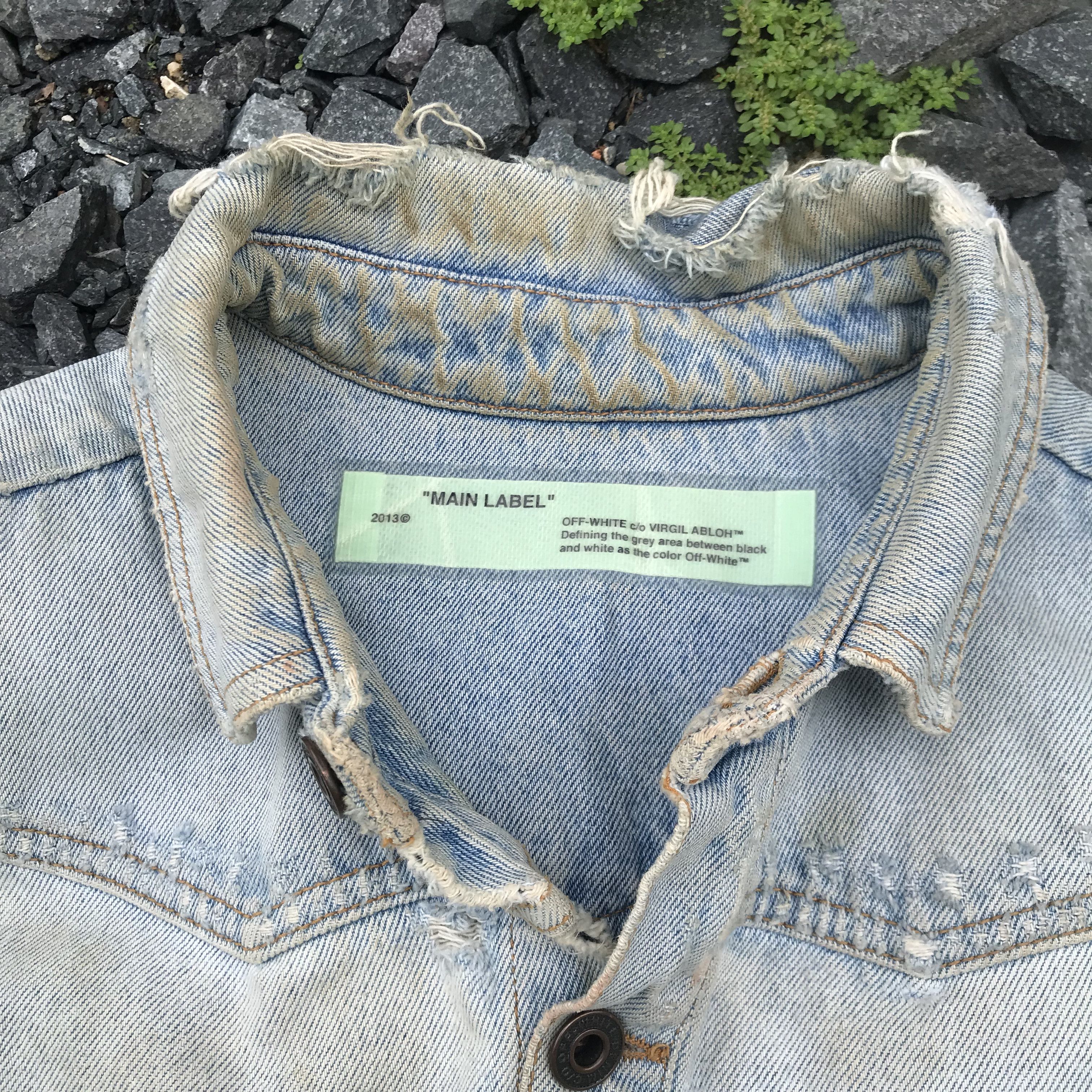 Off-White Trashed Offwhite Virgil Abloh Temperature Grunge distressed Size US S / EU 44-46 / 1 - 14 Thumbnail