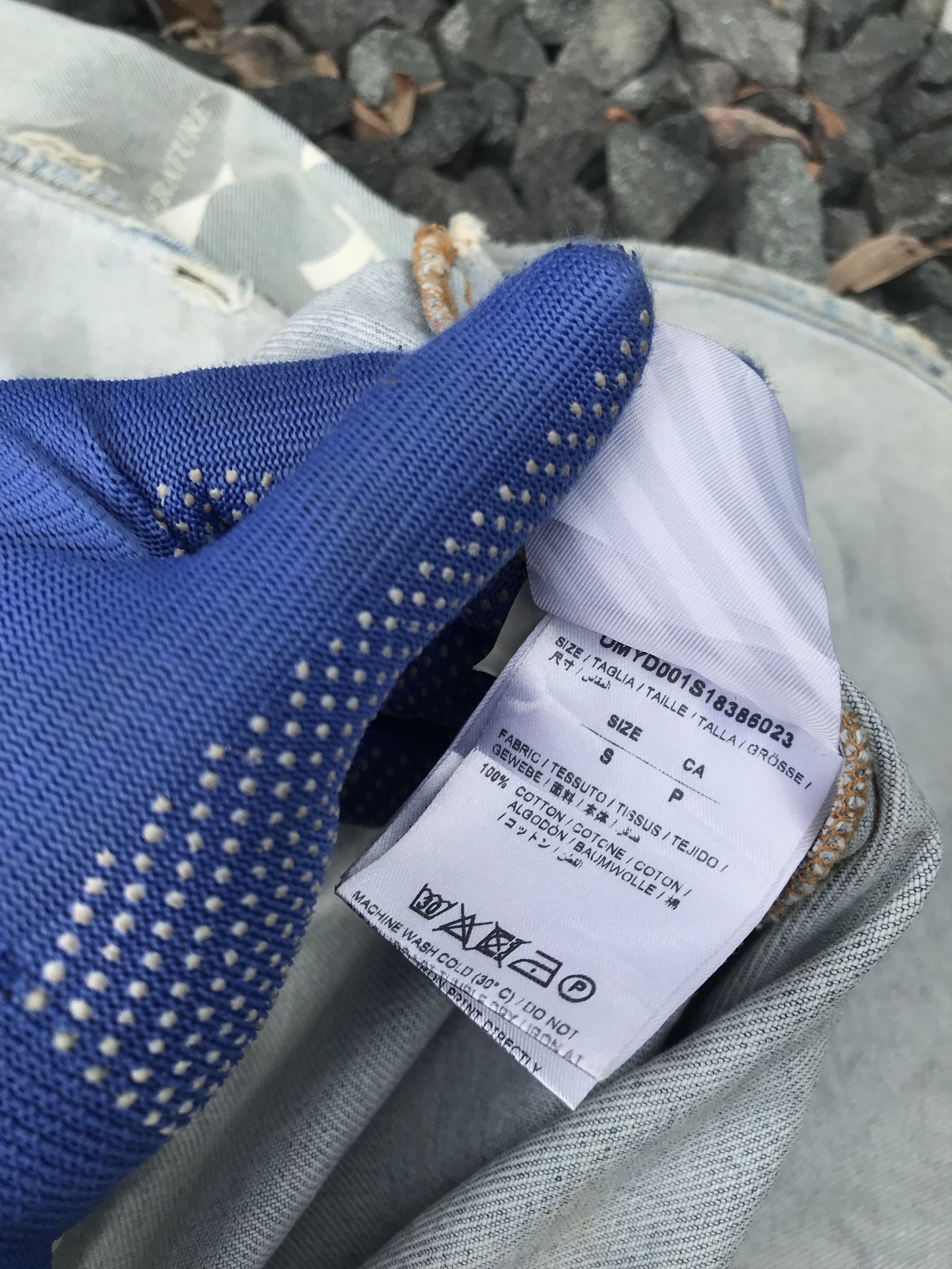 Off-White Trashed Offwhite Virgil Abloh Temperature Grunge distressed Size US S / EU 44-46 / 1 - 24 Thumbnail