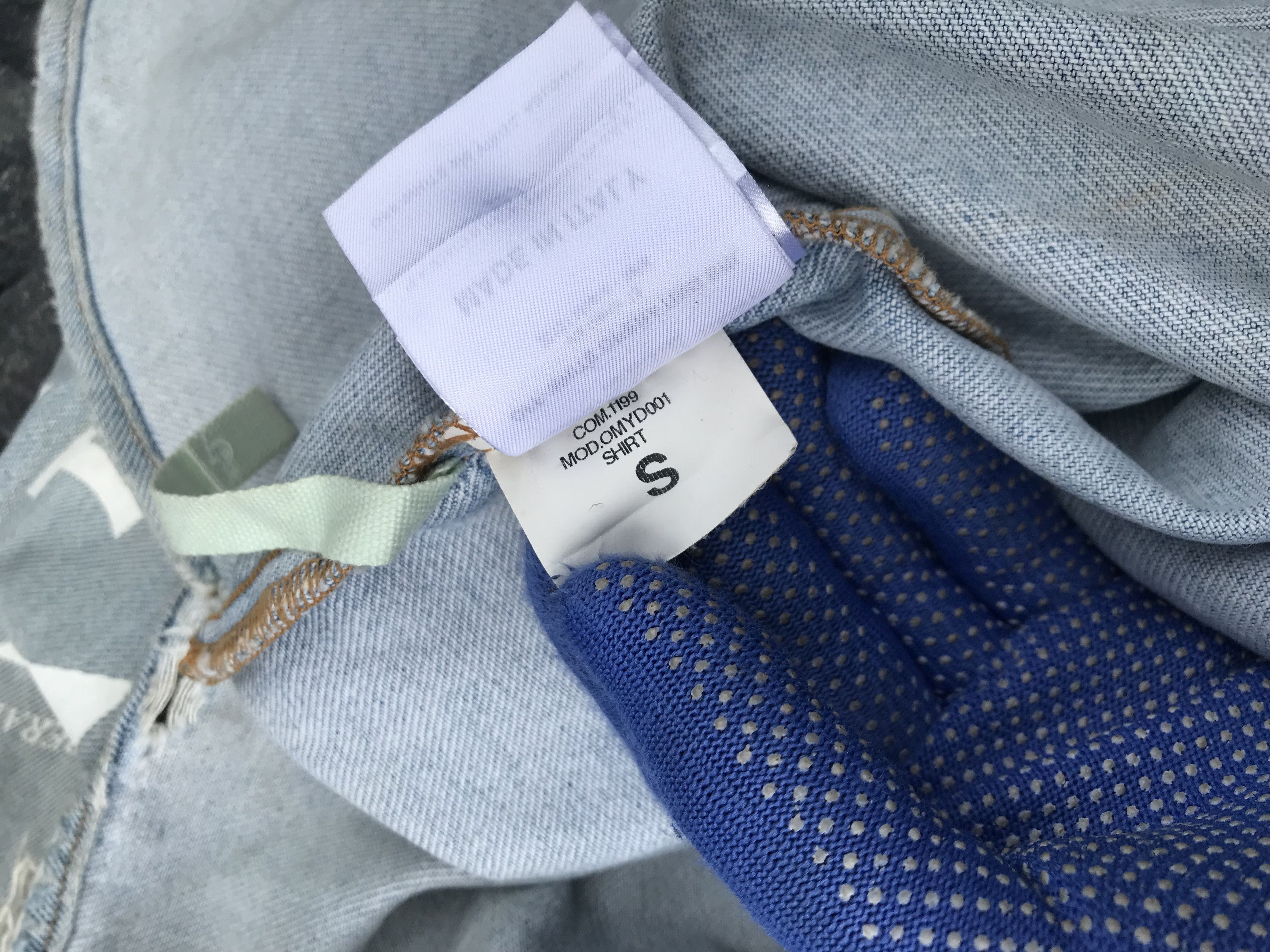 Off-White Trashed Offwhite Virgil Abloh Temperature Grunge distressed Size US S / EU 44-46 / 1 - 21 Thumbnail