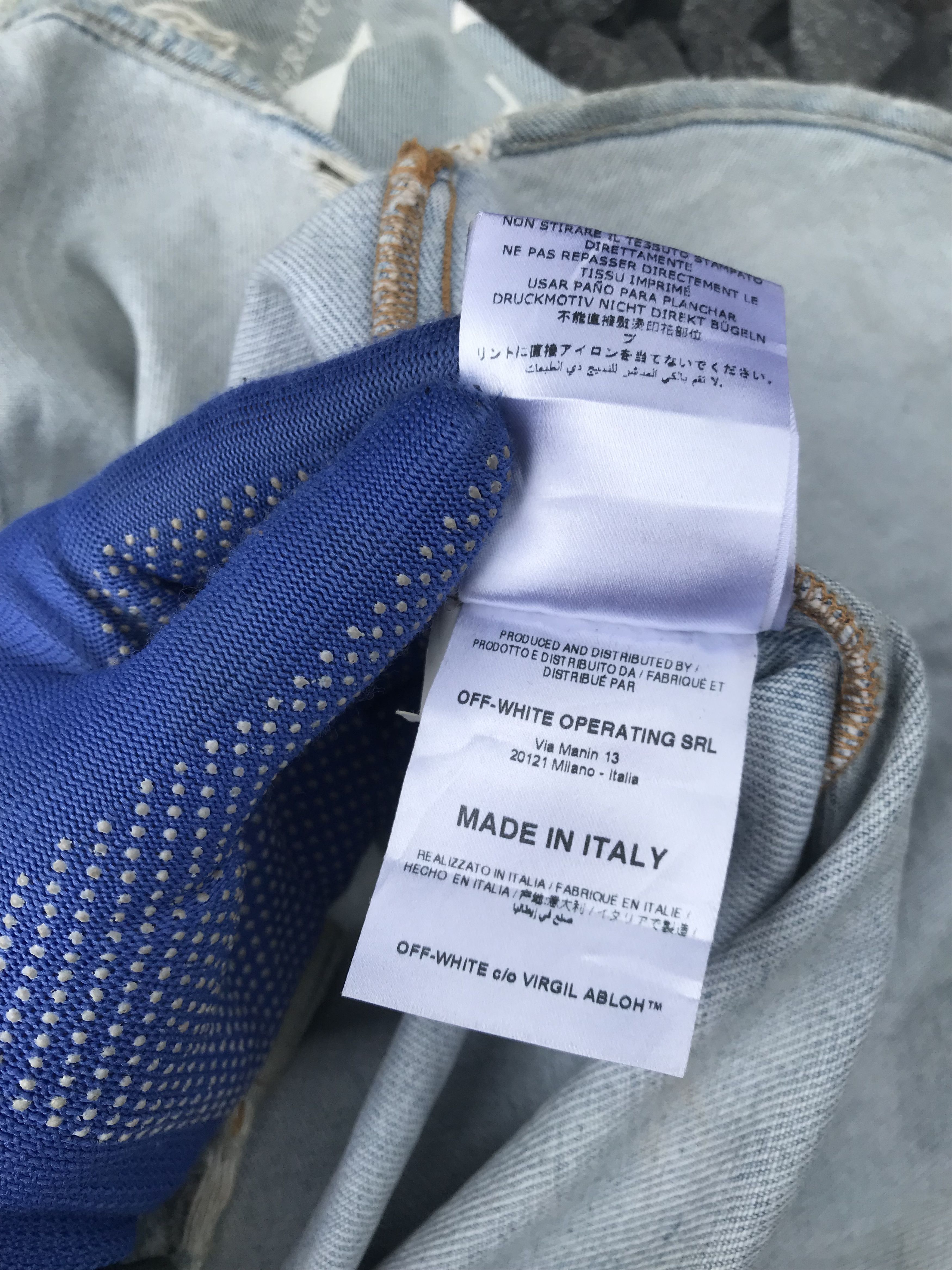 Off-White Trashed Offwhite Virgil Abloh Temperature Grunge distressed Size US S / EU 44-46 / 1 - 23 Thumbnail