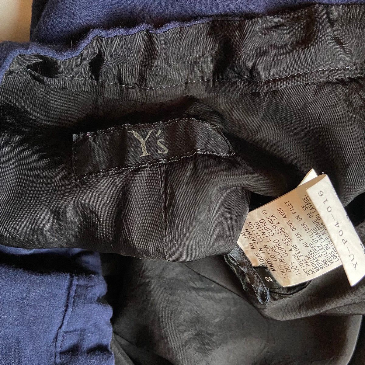 Y's Y’s Yohji Yamamoto Japan Iconic Cropped Pants / Shorts Size US 34 / EU 50 - 7 Thumbnail