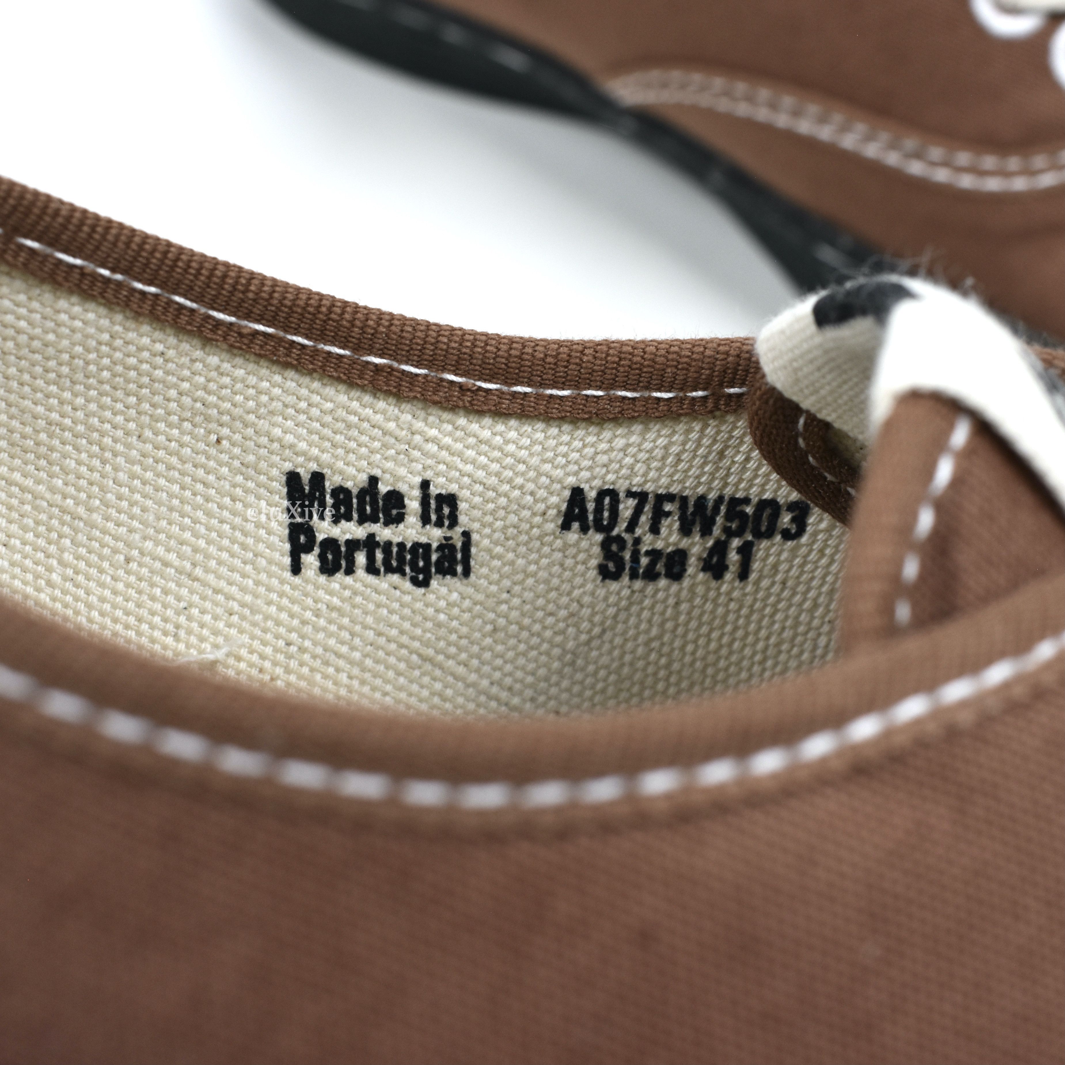 Maison MIHARA YASUHIRO Maison Mihara Yasuhiro MMY General Scale Sneakers Brown Size US 8 / EU 41 - 12 Thumbnail