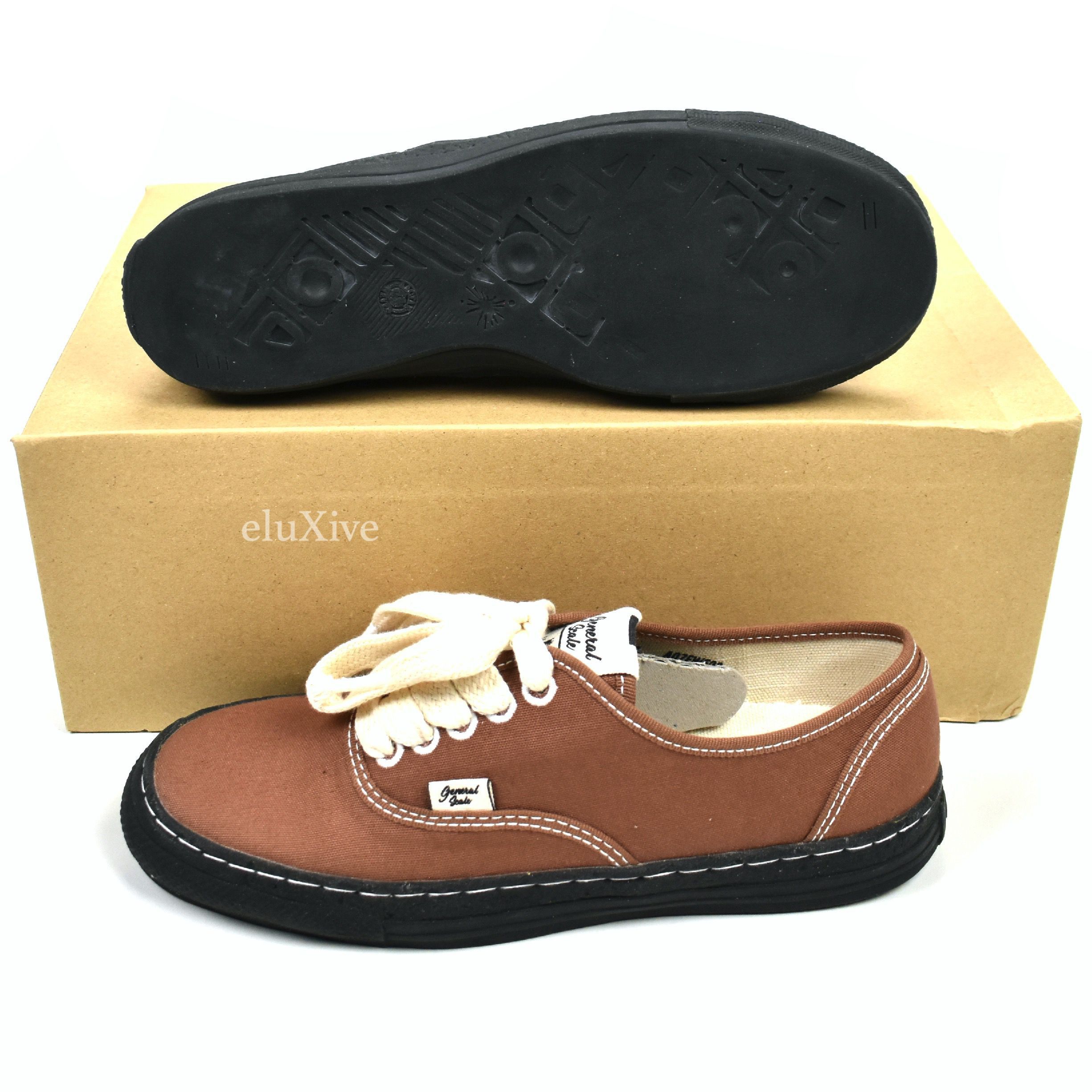 Maison MIHARA YASUHIRO Maison Mihara Yasuhiro MMY General Scale Sneakers Brown Size US 8 / EU 41 - 2 Thumbnail