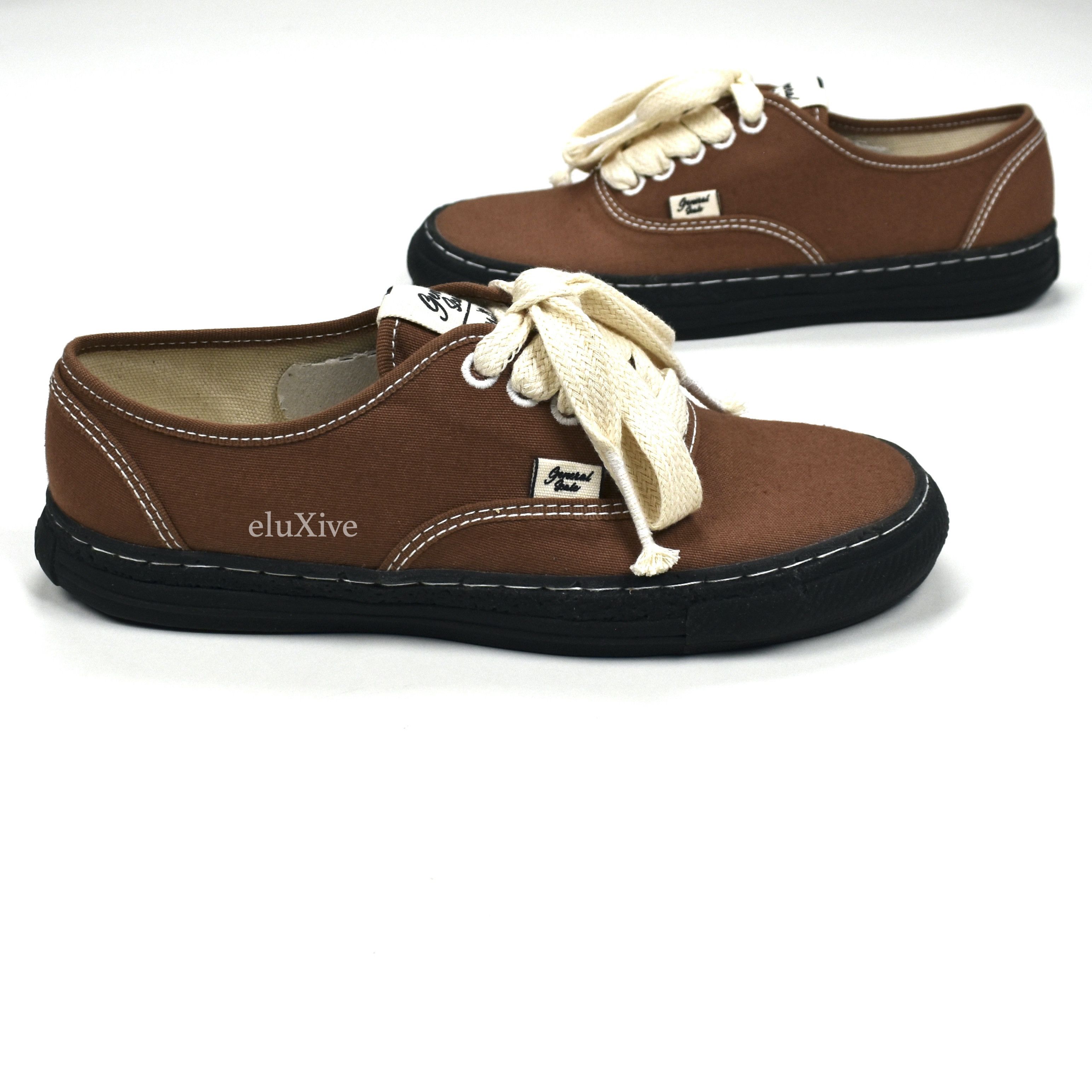 Maison MIHARA YASUHIRO Maison Mihara Yasuhiro MMY General Scale Sneakers Brown Size US 8 / EU 41 - 3 Thumbnail