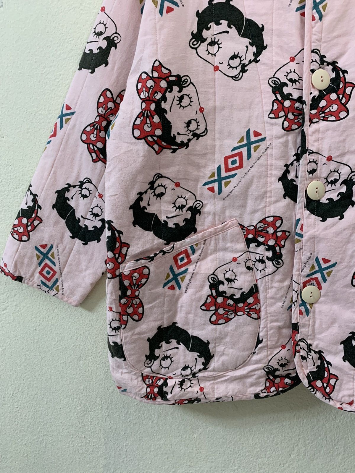 Japanese Brand Vintage Copyright 1985 Betty Boop Sleepwear Size US L / EU 52-54 / 3 - 3 Thumbnail