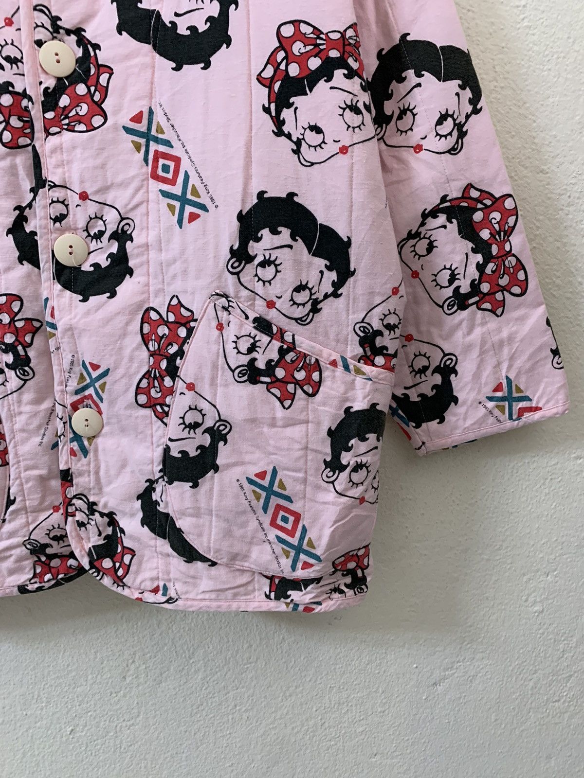 Japanese Brand Vintage Copyright 1985 Betty Boop Sleepwear Size US L / EU 52-54 / 3 - 2 Thumbnail
