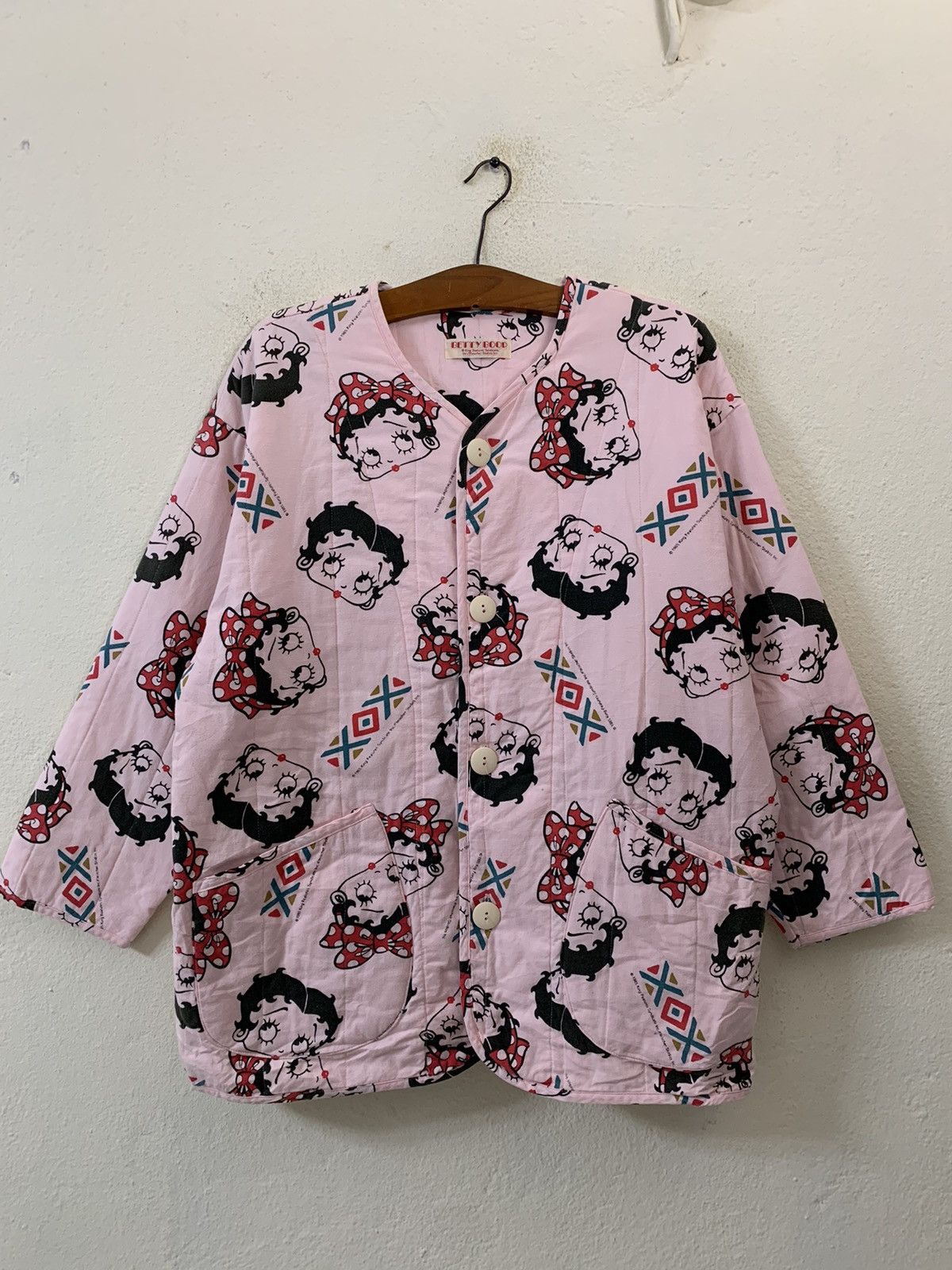 Japanese Brand Vintage Copyright 1985 Betty Boop Sleepwear Size US L / EU 52-54 / 3 - 1 Thumbnail