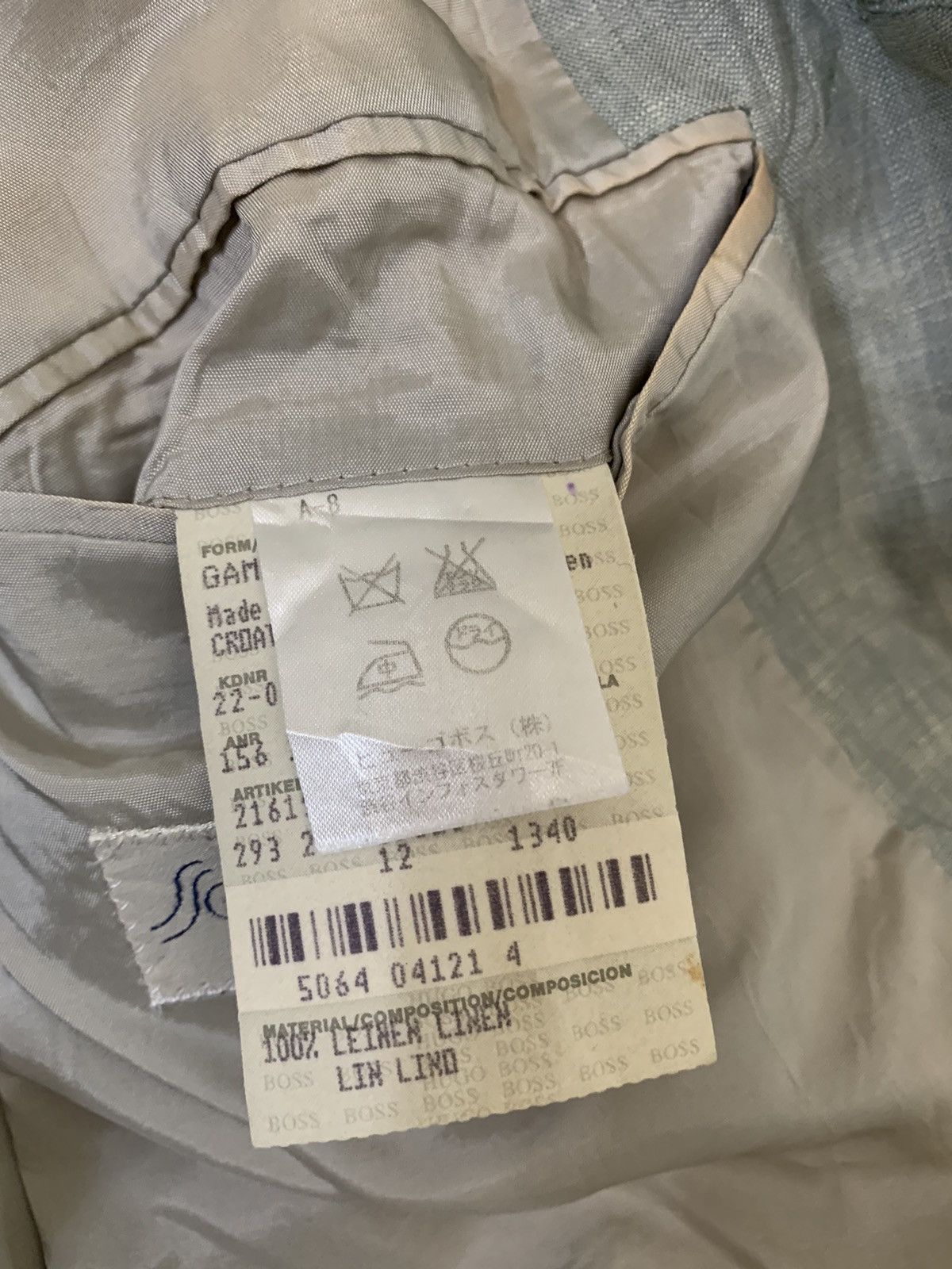 Hugo Boss Hugo Boss Blazer Jacket Size 44R - 6 Thumbnail