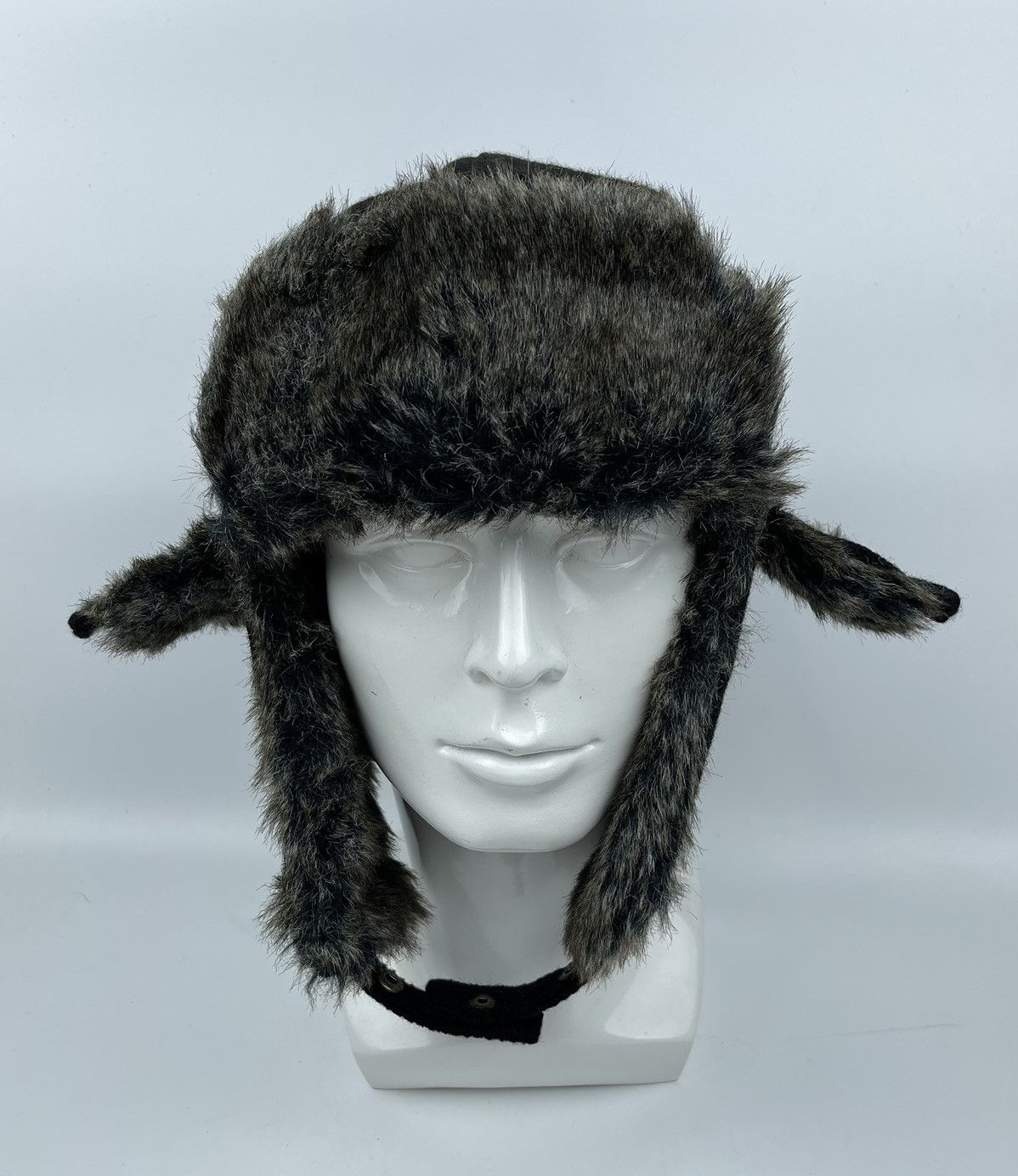 Japanese Brand trapper hat beanie hat winter hat tg2 Size ONE SIZE - 2 Thumbnail