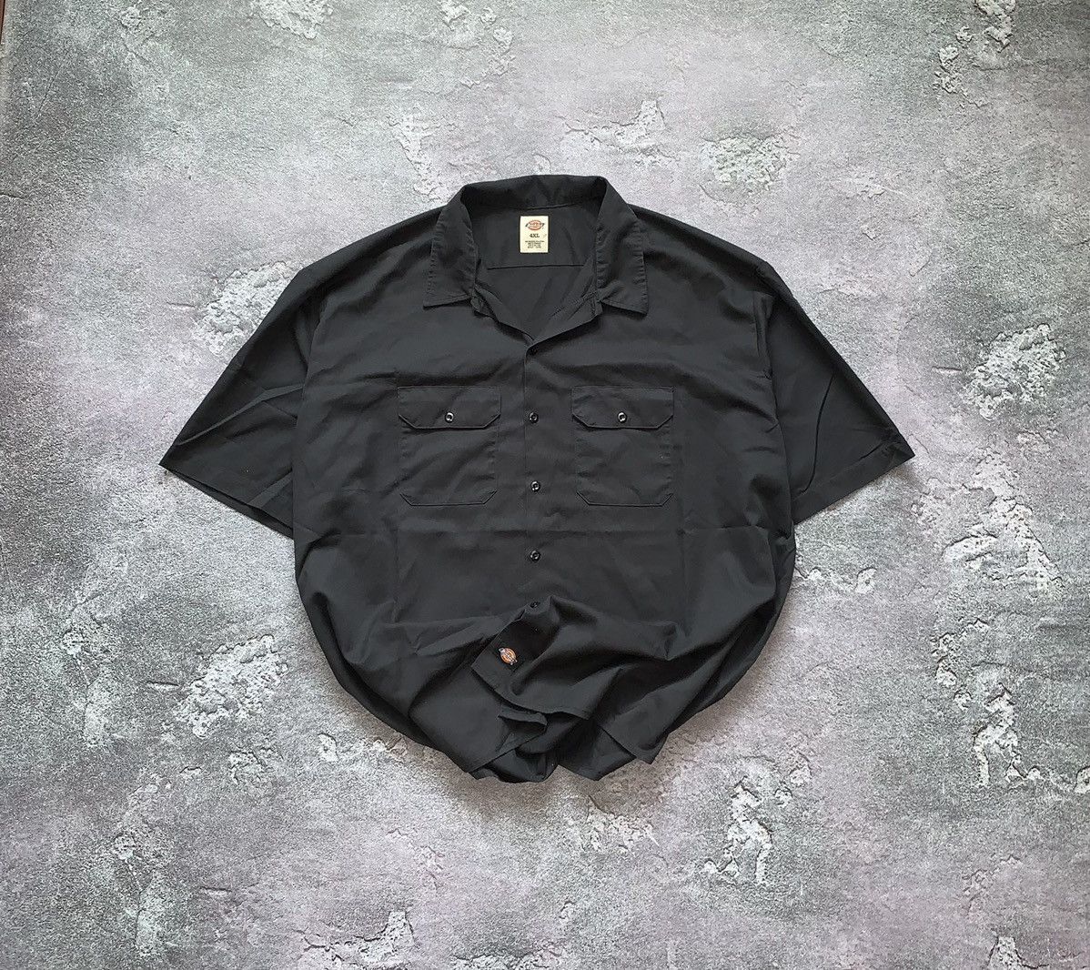 Dickies × Vintage Dickies 4XL shirt button up short sleeve tee T-shirt polo Size US XXL / EU 58 / 5 - 1 Thumbnail