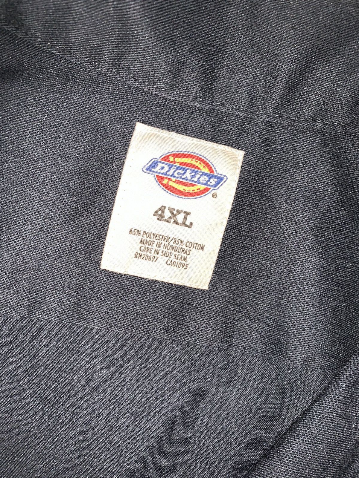 Dickies × Vintage Dickies 4XL shirt button up short sleeve tee T-shirt polo Size US XXL / EU 58 / 5 - 5 Thumbnail