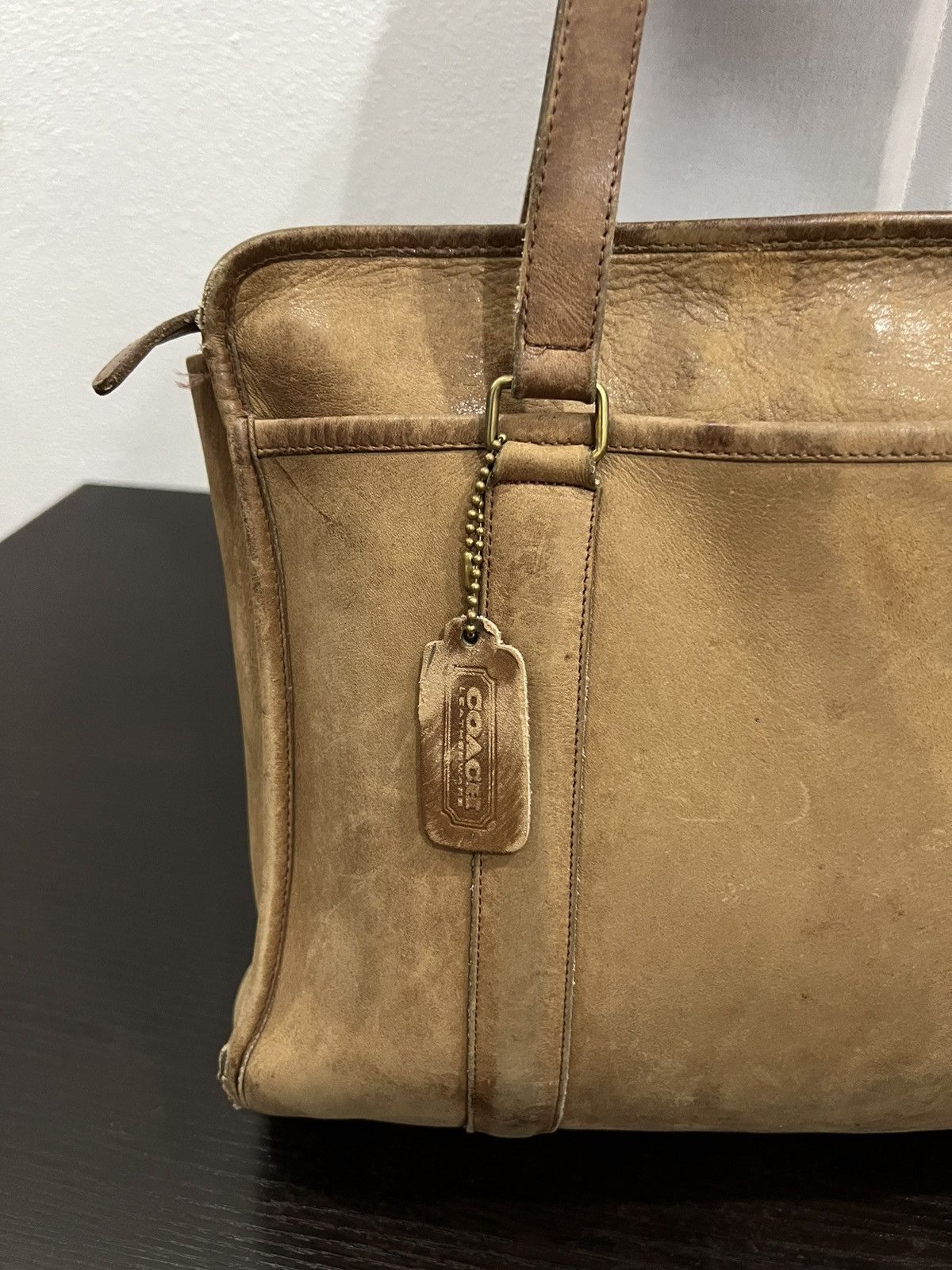 Coach Vintage Coach Leather Classic Shoulder Bag Size ONE SIZE - 3 Thumbnail