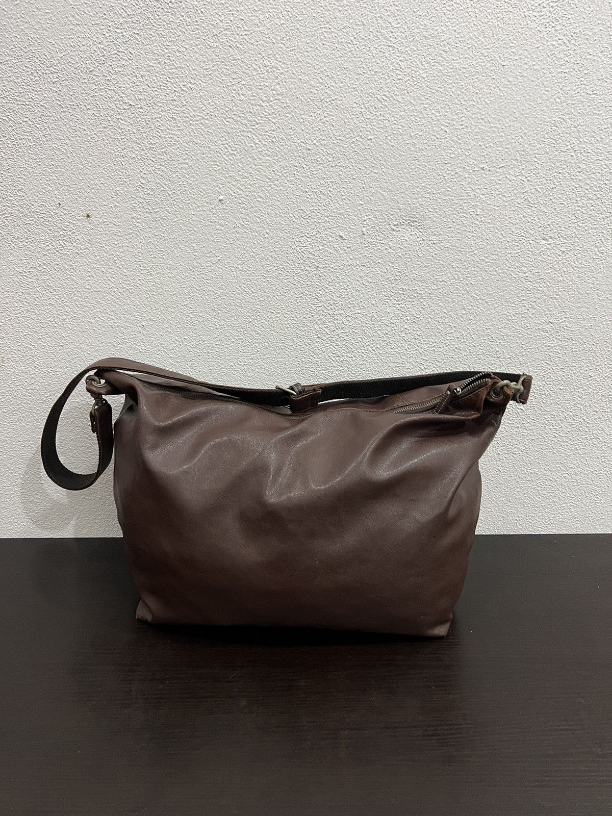 Leather Japanese Brand Leather Sling Bag Size ONE SIZE - 3 Thumbnail