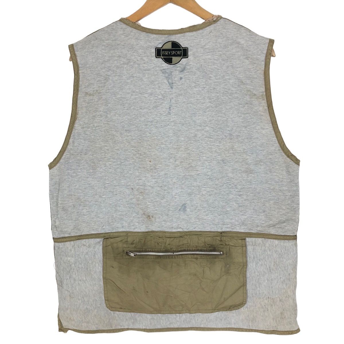 Issey Miyake Vintage 90s Issey Sport Reversible Cargo Vest Issey Miyake Size US M / EU 48-50 / 2 - 7 Thumbnail