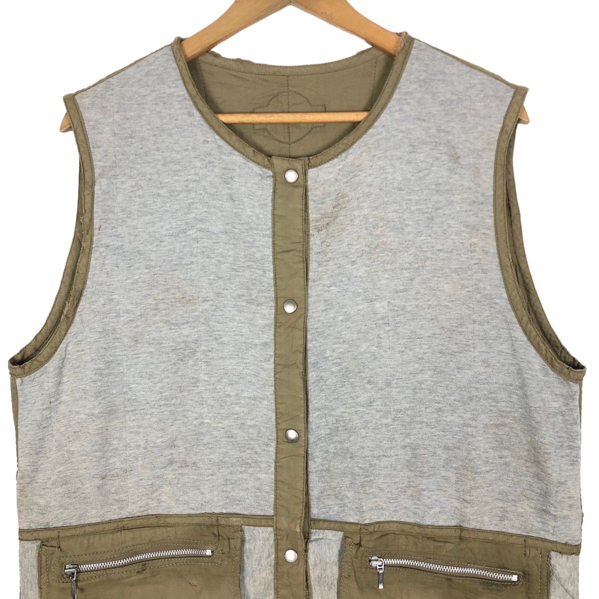 Issey Miyake Vintage 90s Issey Sport Reversible Cargo Vest Issey Miyake Size US M / EU 48-50 / 2 - 6 Thumbnail