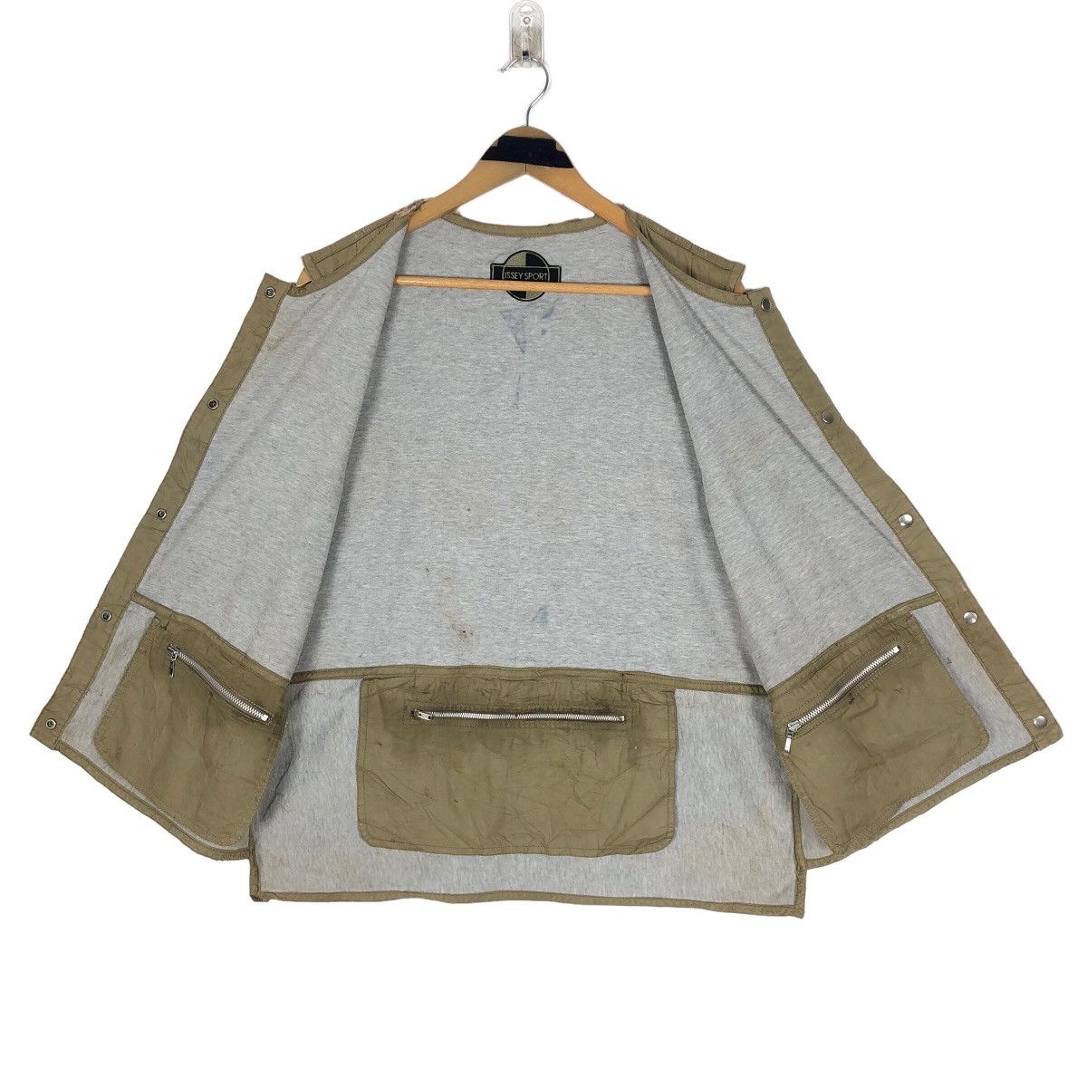 Issey Miyake Vintage 90s Issey Sport Reversible Cargo Vest Issey Miyake Size US M / EU 48-50 / 2 - 17 Thumbnail
