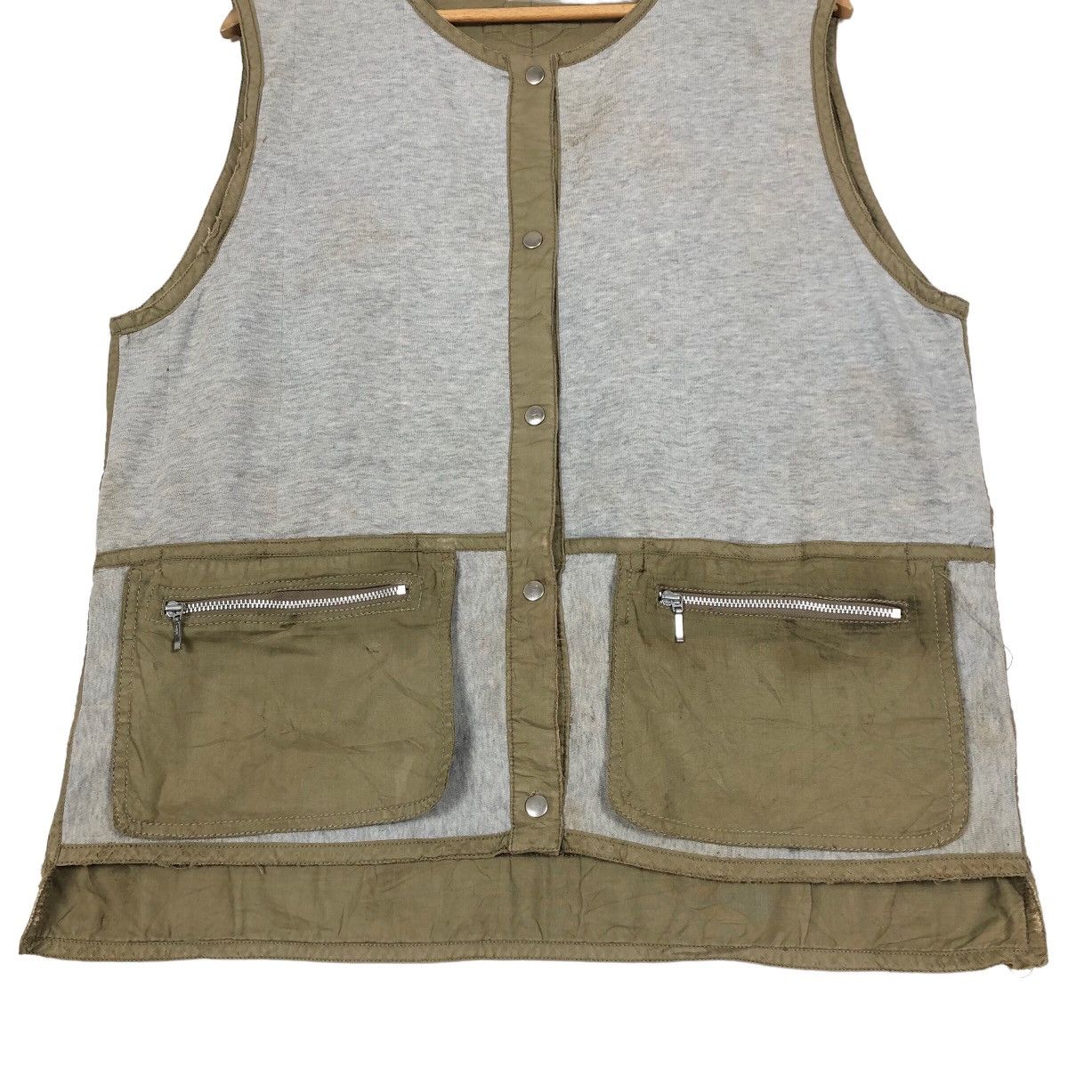 Issey Miyake Vintage 90s Issey Sport Reversible Cargo Vest Issey Miyake Size US M / EU 48-50 / 2 - 4 Thumbnail