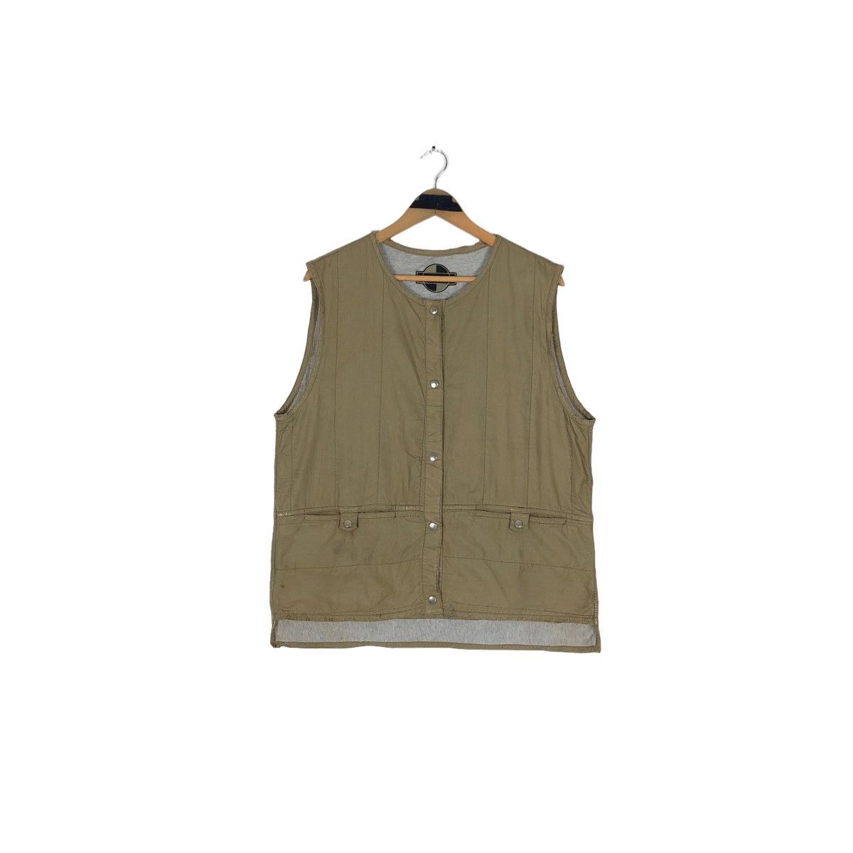 Issey Miyake Vintage 90s Issey Sport Reversible Cargo Vest Issey Miyake Size US M / EU 48-50 / 2 - 16 Thumbnail