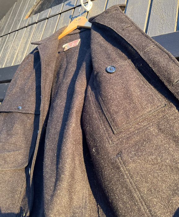 Filson VINTAGE FILSON STYLE 83 DOUBLE MACKINAW WOOL CRUISER JACKET