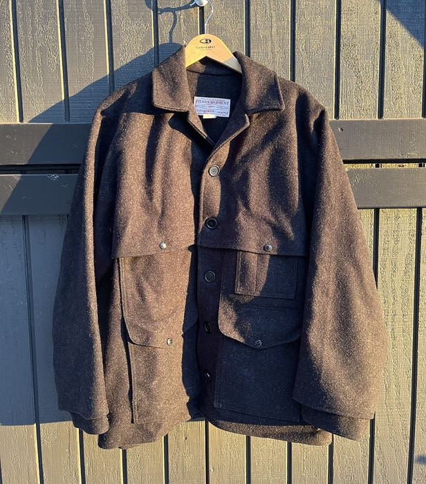 Filson VINTAGE FILSON STYLE 83 DOUBLE MACKINAW WOOL CRUISER JACKET
