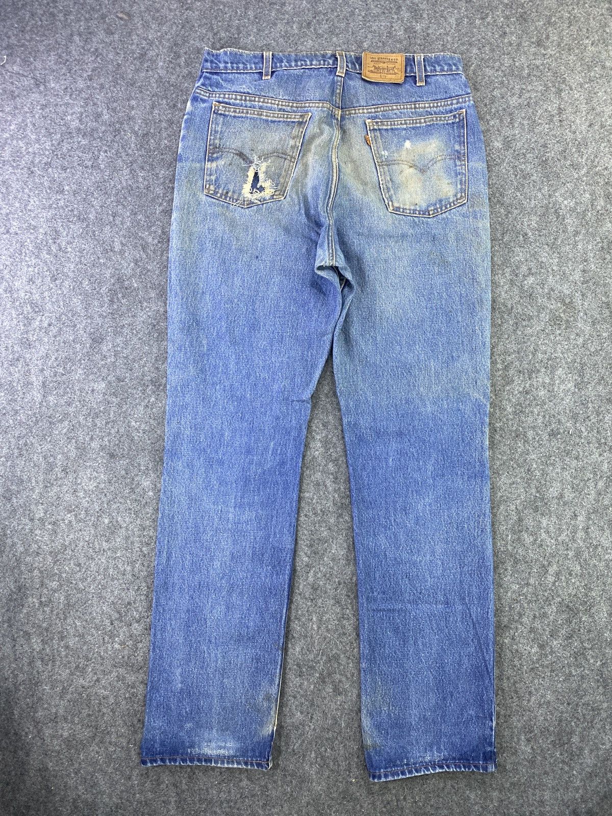 Levi's VINTAGE 90s LEVI'S 619 BLUE WASH JEANS - J646 Size US 34 / EU 50 - 2 Thumbnail
