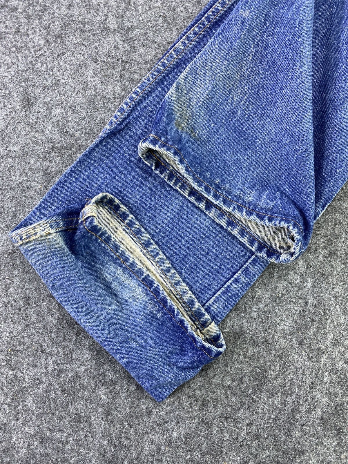 Levi's VINTAGE 90s LEVI'S 619 BLUE WASH JEANS - J646 Size US 34 / EU 50 - 7 Thumbnail