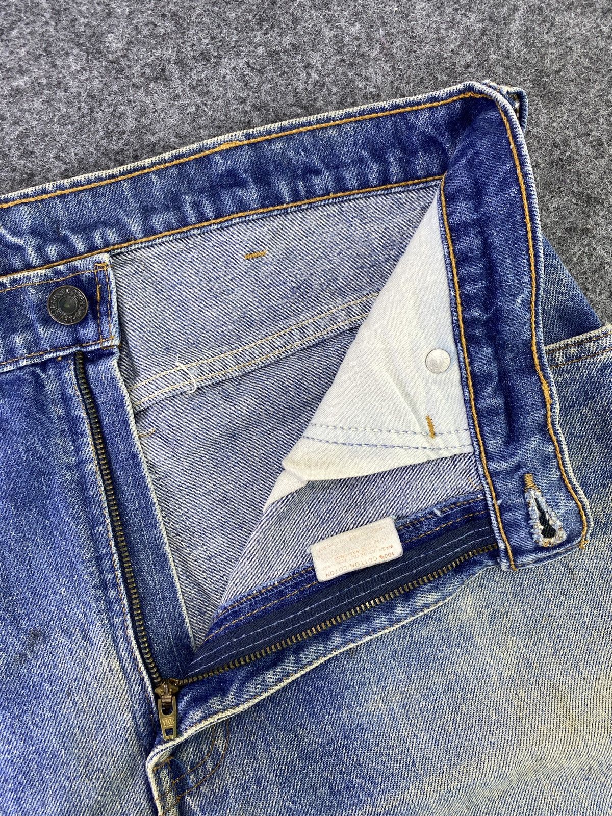 Levi's VINTAGE 90s LEVI'S 619 BLUE WASH JEANS - J646 Size US 34 / EU 50 - 3 Thumbnail