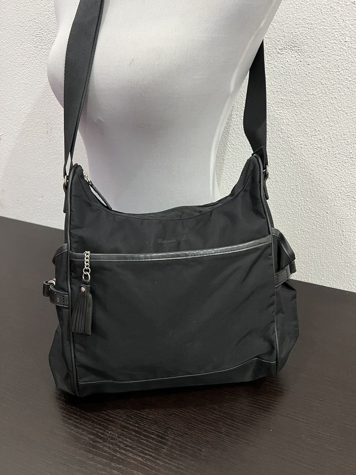 agnes b. Agnes B. Black Sling Bag Size ONE SIZE - 2 Thumbnail