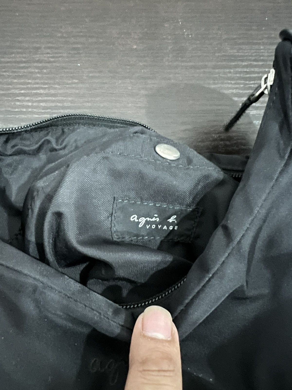 agnes b. Agnes B. Black Sling Bag Size ONE SIZE - 8 Thumbnail