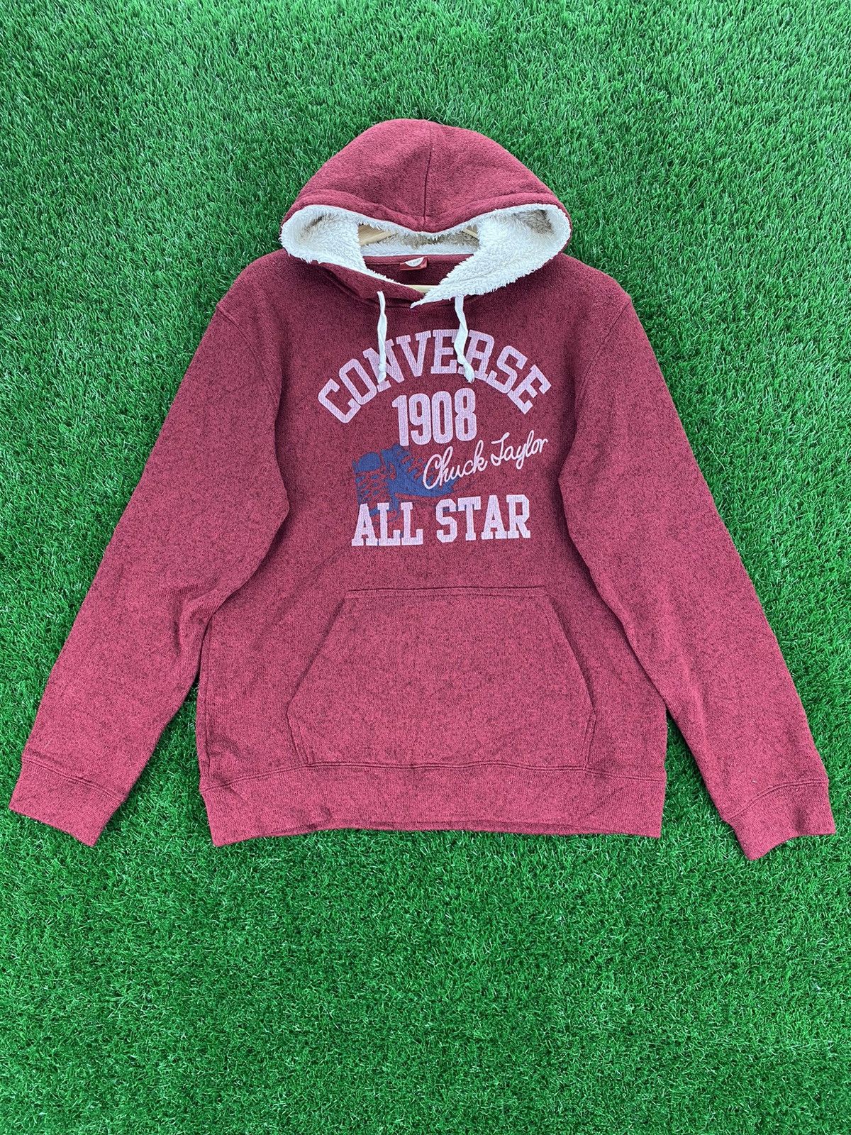 ‼️OFFER‼️Vintage Converse Hoodie Sweatshirt
