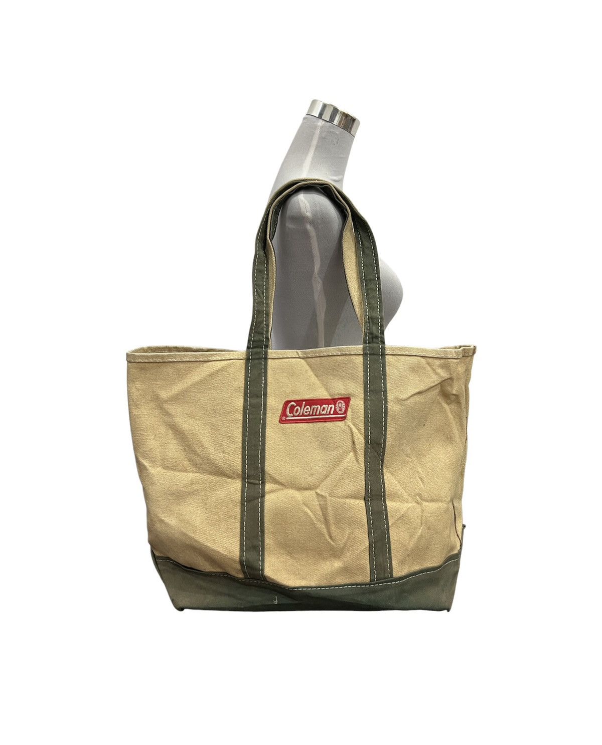 Coleman Vintage Coleman Heavy Duty Canvas Classic Big Size Tote Bag Size ONE SIZE - 1 Thumbnail