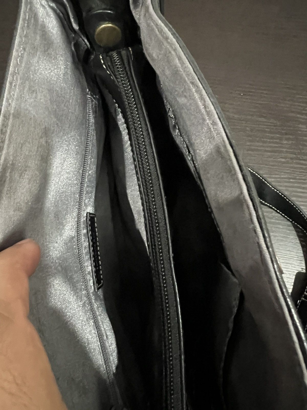 Kansai Yamamoto Kansai Bis Leather Sling Bag Size ONE SIZE - 6 Thumbnail