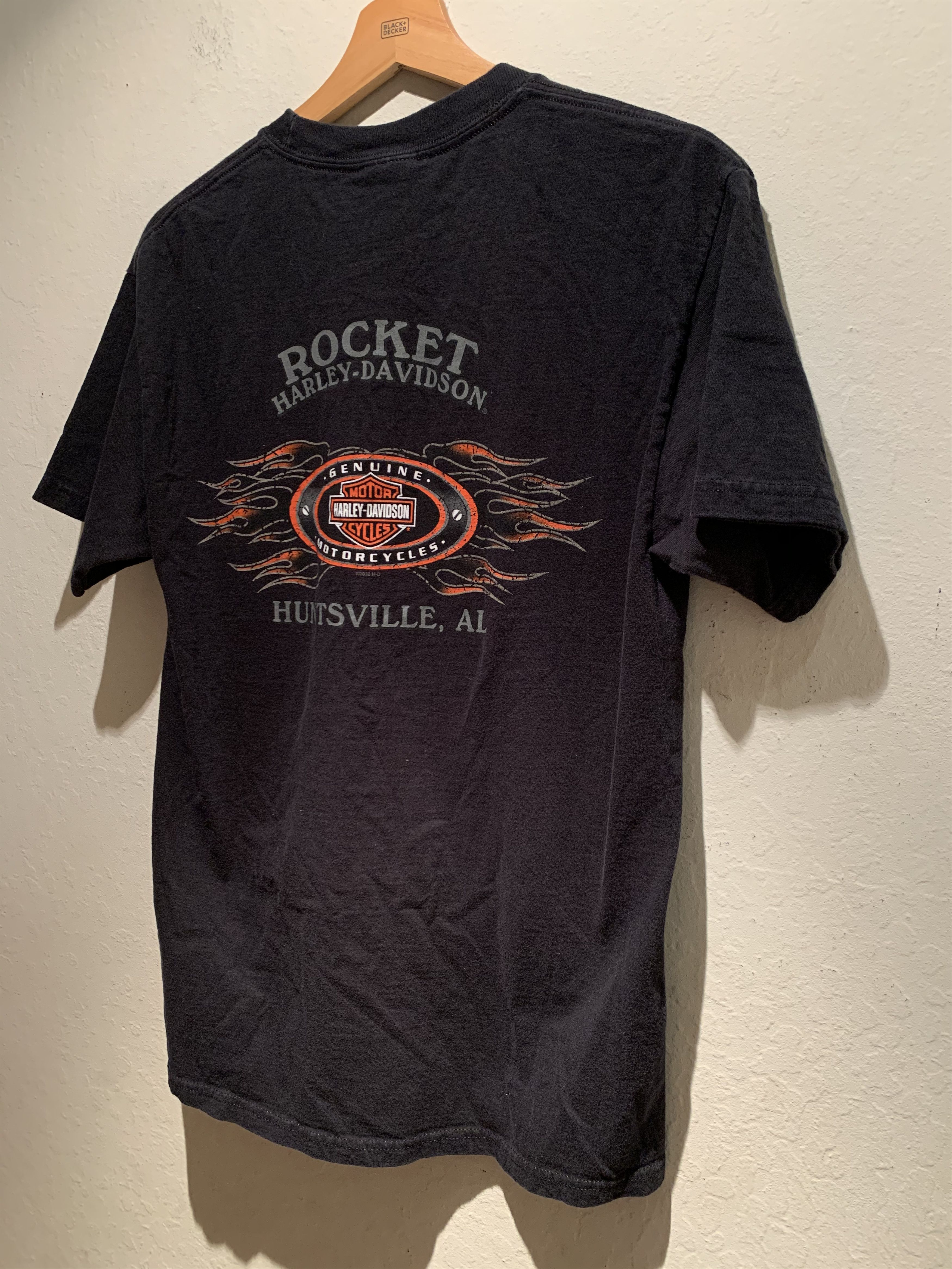 Harley Davidson × Vintage *RARE* 2010 Harley Davidson Huntsville Alabama T-Shirt - M Size US M / EU 48-50 / 2 - 2 Thumbnail