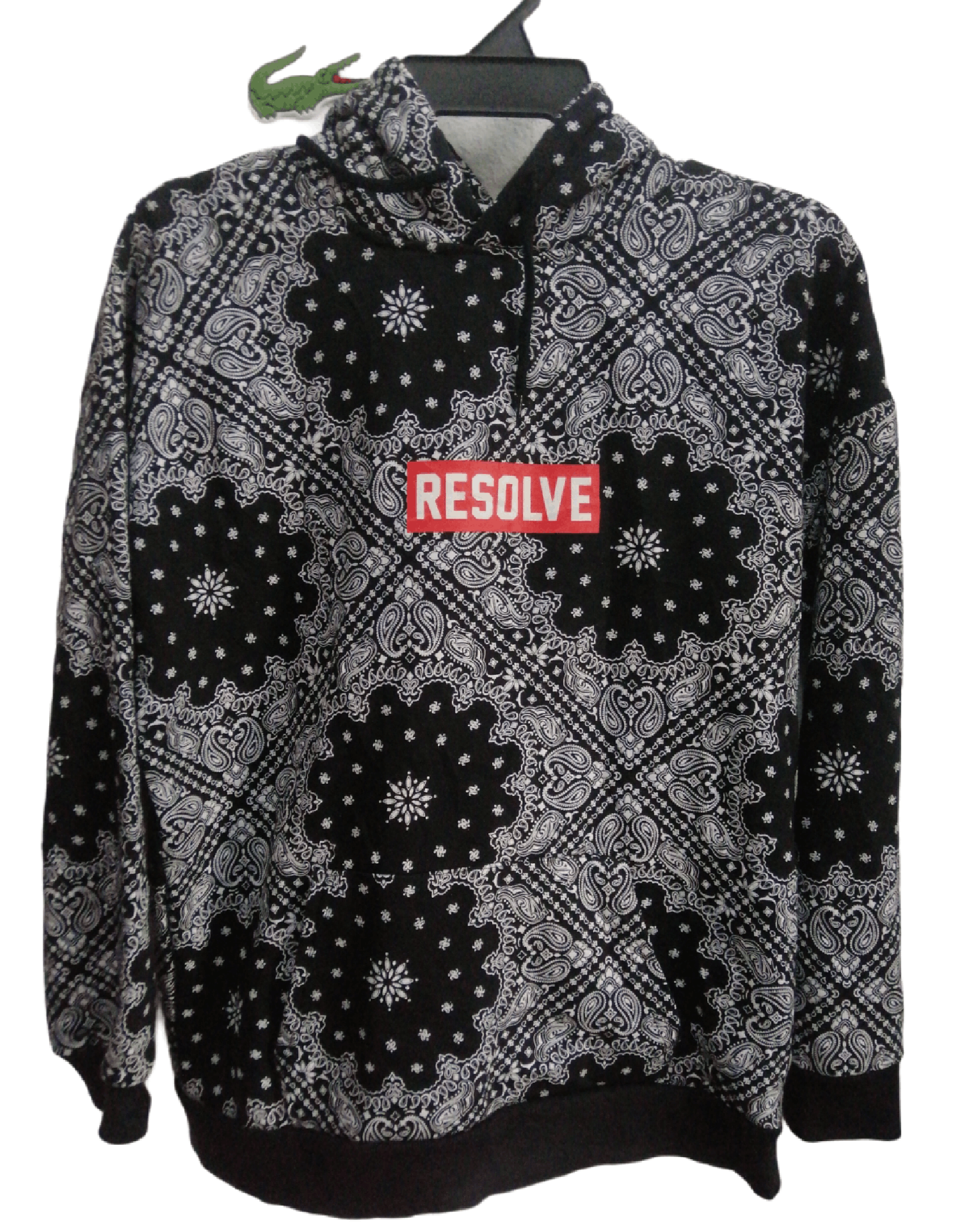 Japanese Brand RESOLVE PAISLEY BOX LOGO Size US XL / EU 56 / 4 - 1 Thumbnail