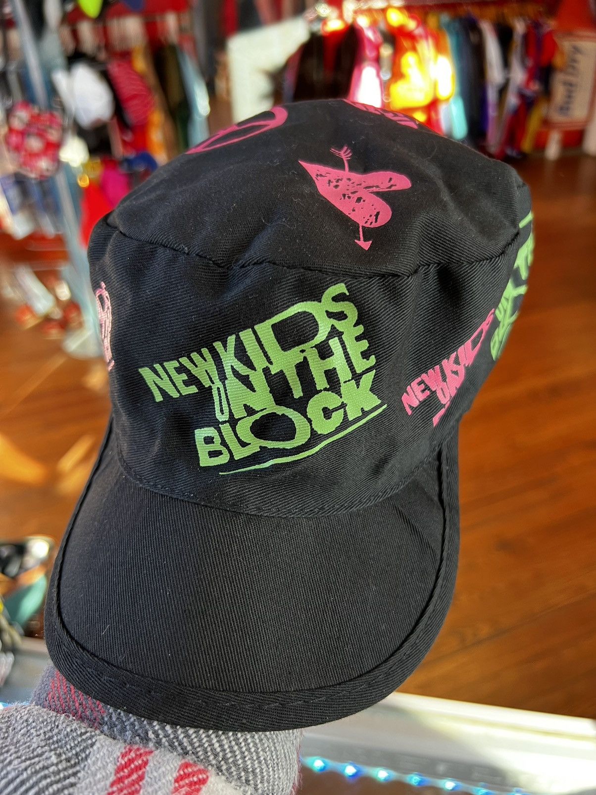 Band Tees × New Kids On The Block × Vintage Vintage 90s New Kids On The Block Hat Size ONE SIZE - 1 Thumbnail