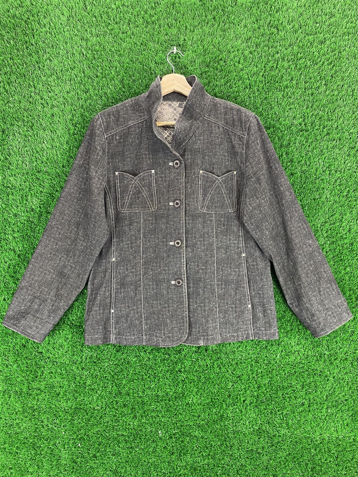 Frohlich Chambray Jacket Japanese