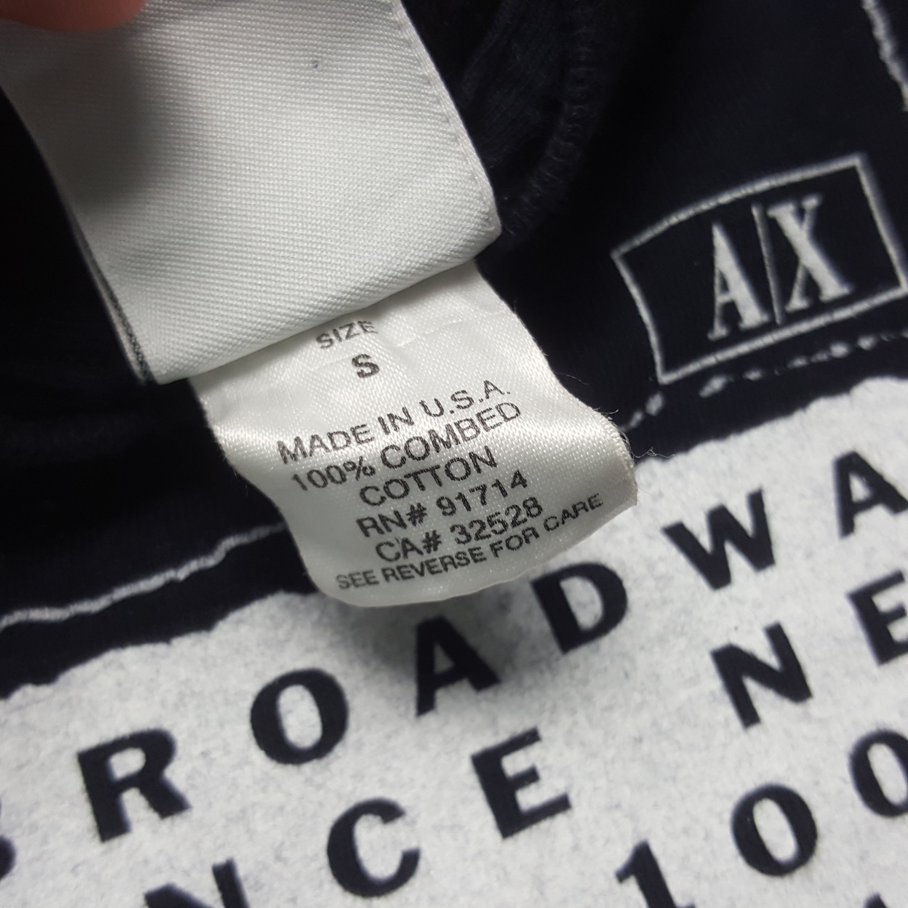 Vintage Armani Exchange Italian Brand Streetwear Tshirt