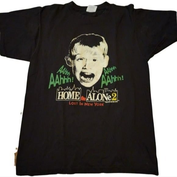 Vintage Vintage Macaulay Culkin Home Alone 2 and Pepsi Promo Tshirt