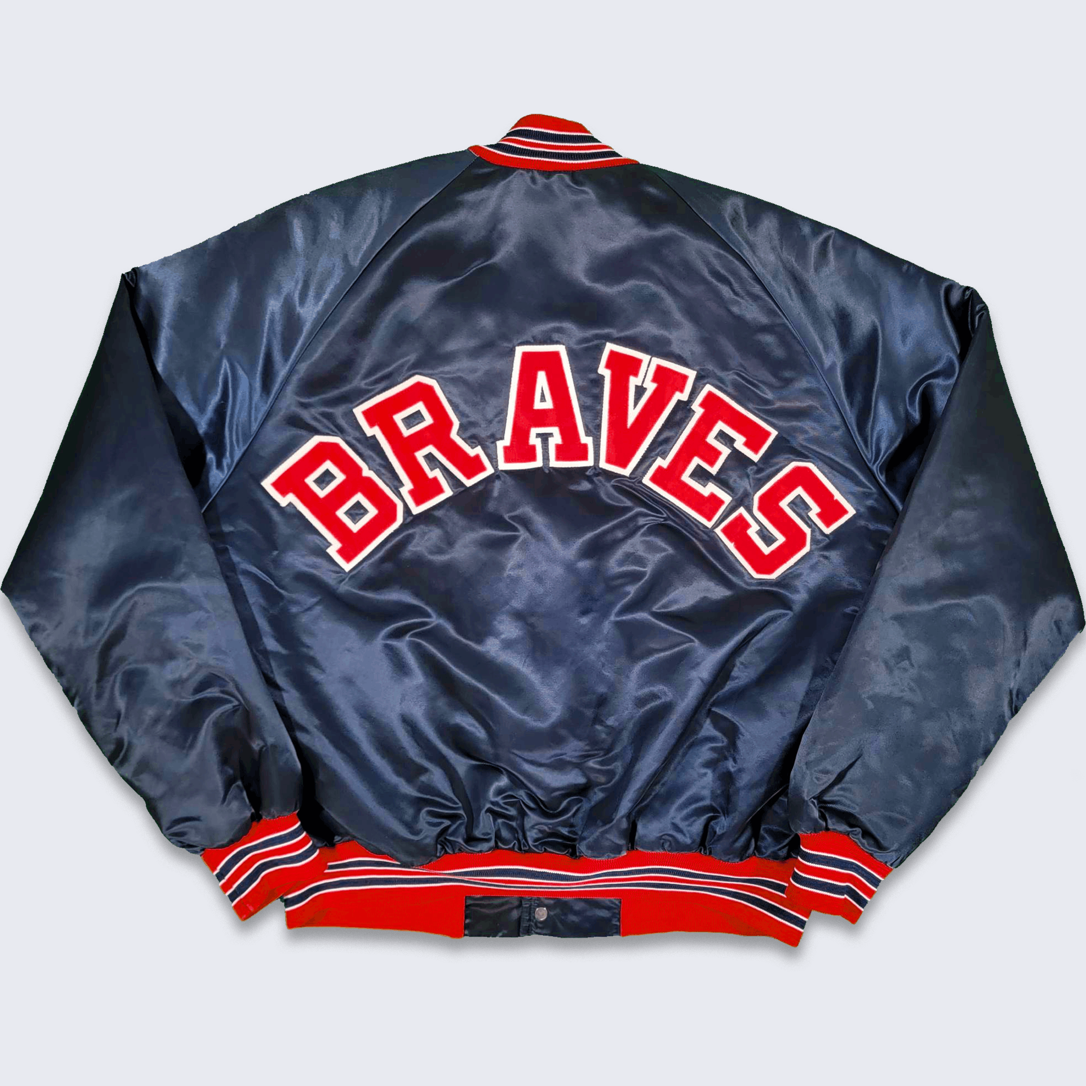 Vtg NOS 1994 COLUMBIA Atlanta Braves Sz L Rain Delay Parka Jacket popular MLB NWT 90s