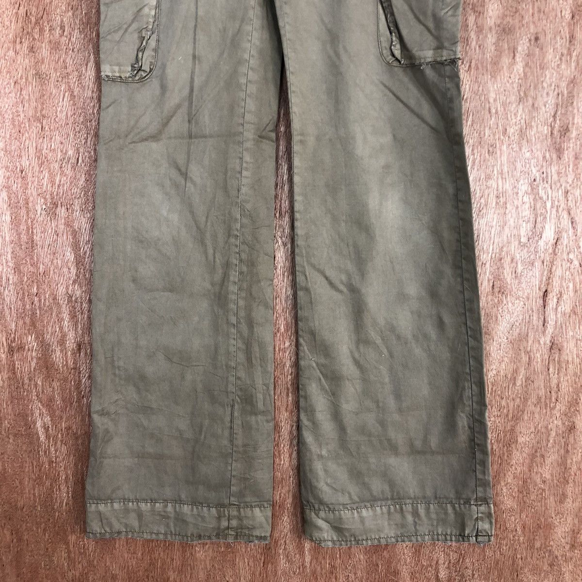 Japanese Brand Retro Cargo Pant "Clairude Masculo" Multiple Pockets Size US 26 / EU 42 - 3 Thumbnail