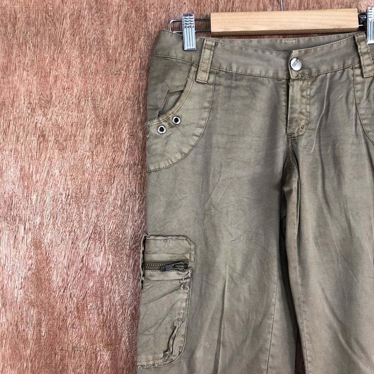 Japanese Brand Retro Cargo Pant "Clairude Masculo" Multiple Pockets Size US 26 / EU 42 - 6 Thumbnail